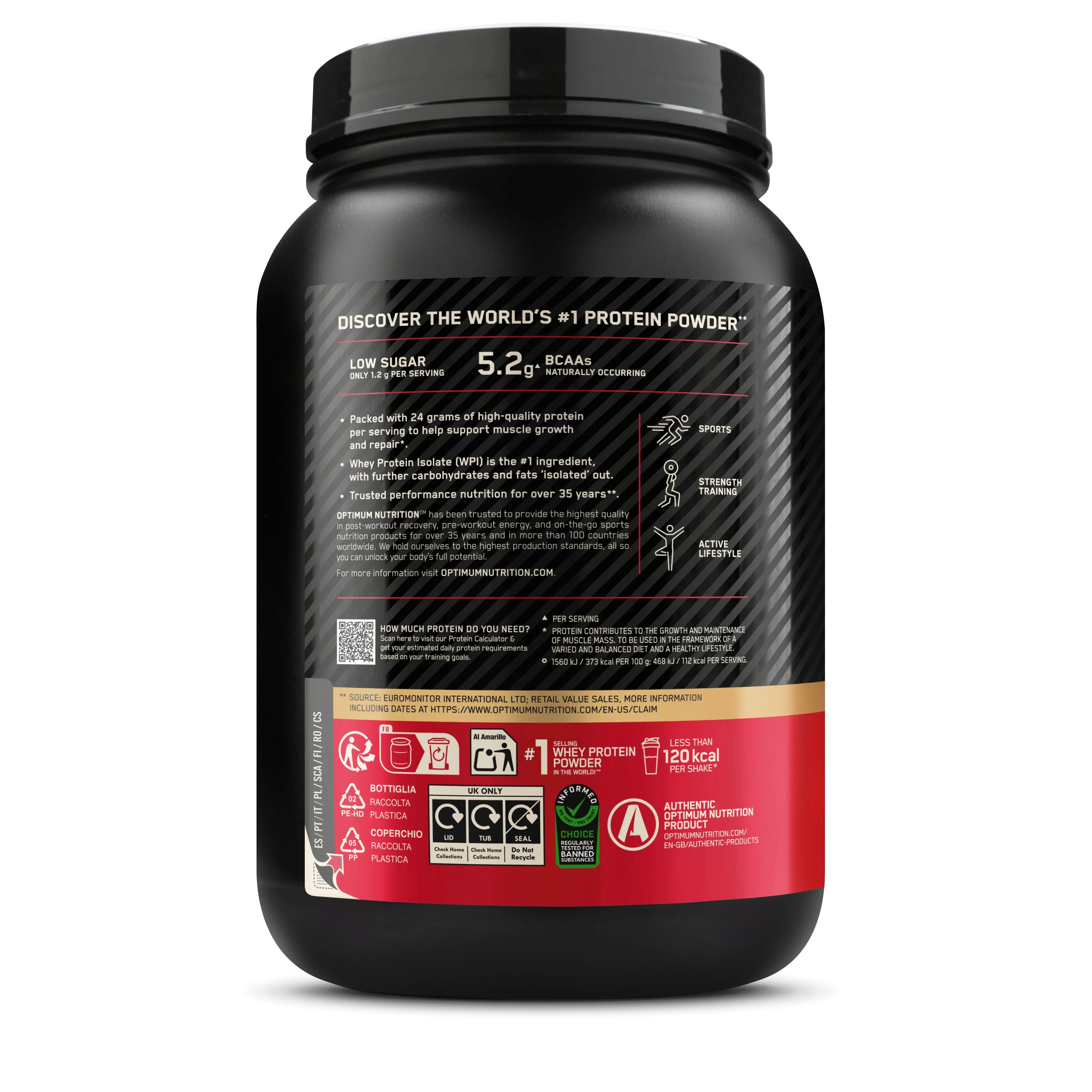 100% Whey Gold Standard (780g) - Image 44
