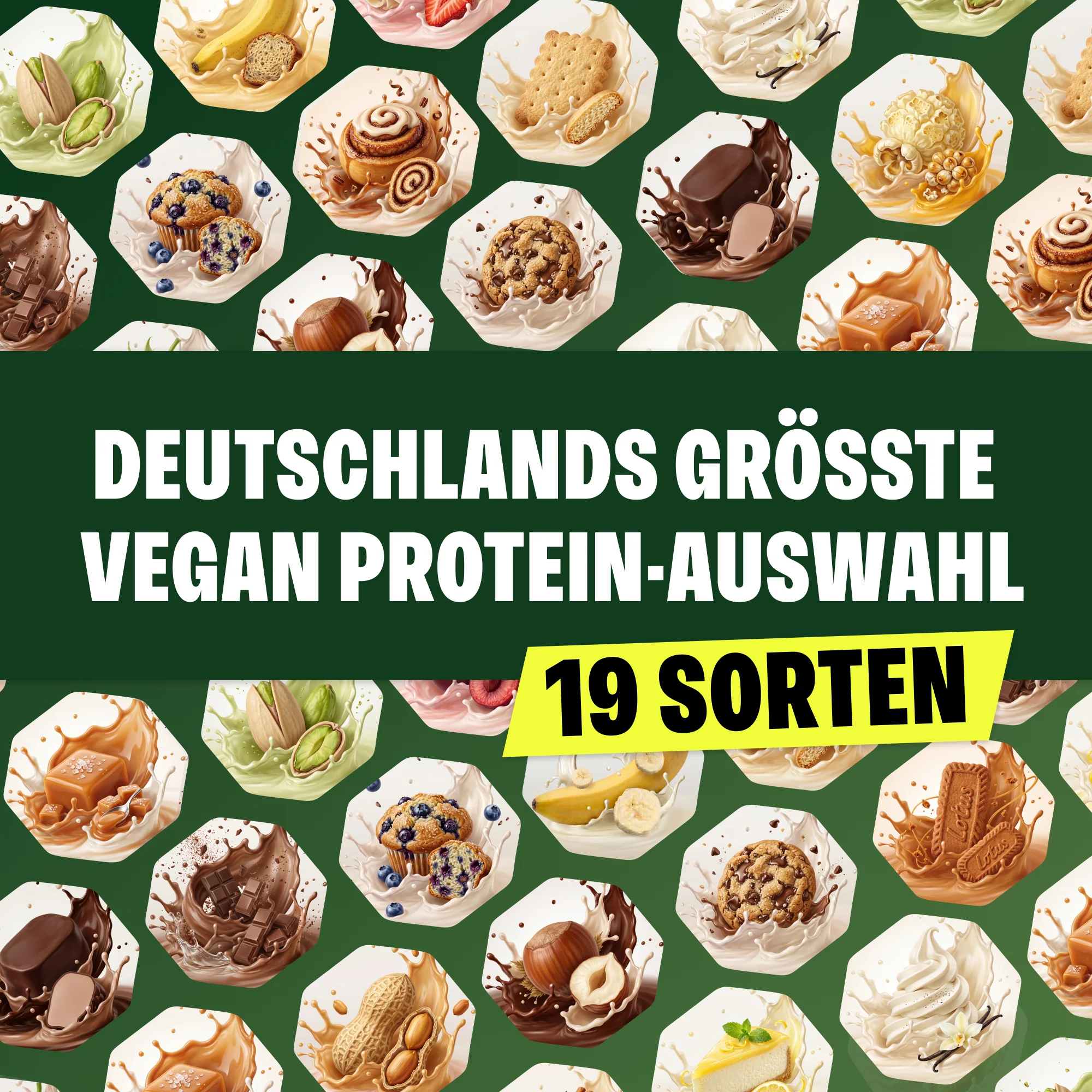 3 x Vegan Protein (1000g) - Image 5
