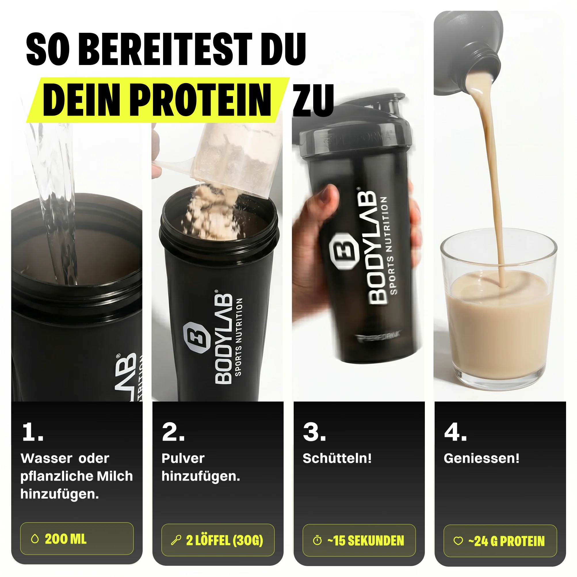 3 x Vegan Protein (1000g) - Image 8