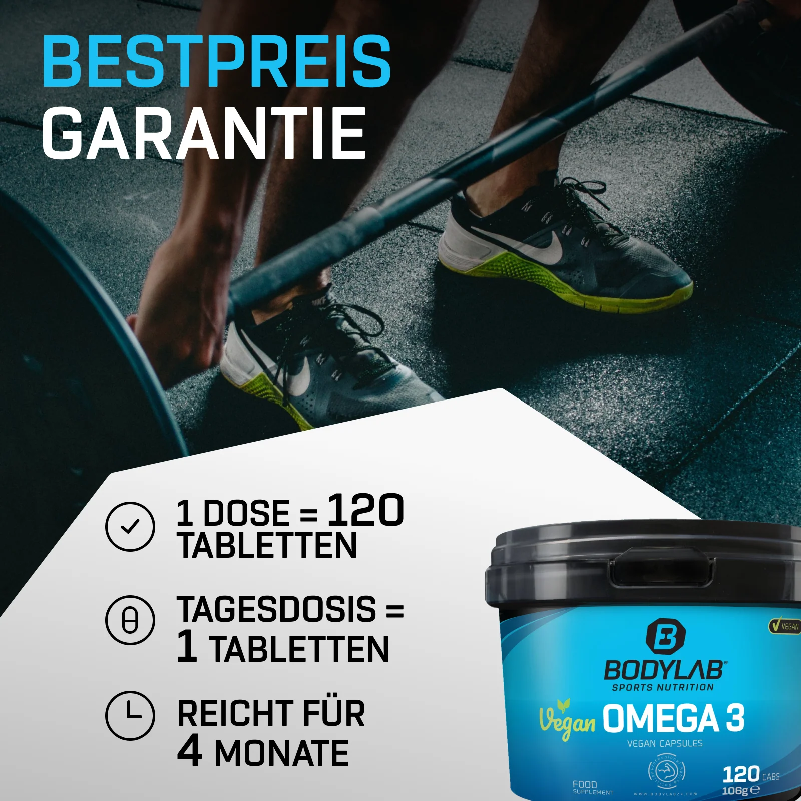 3 x Vegan Omega 3 (120 Kapseln) - Image 10