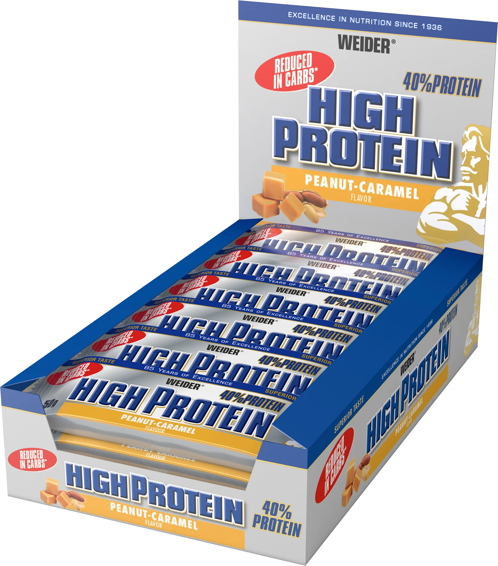40% High Protein Bar (24x50g) - Image 3