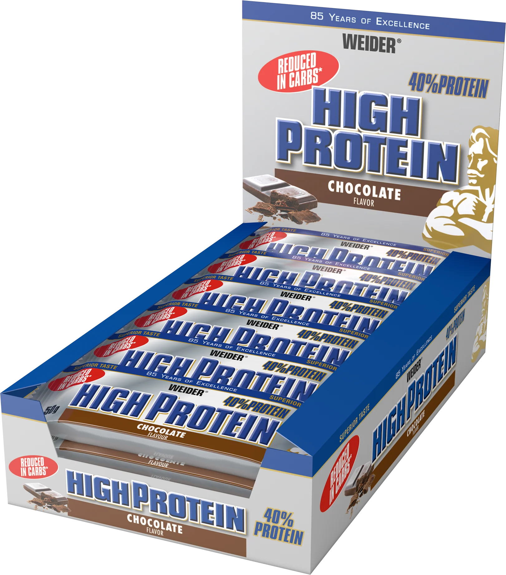 40% High Protein Bar (24x50g) - Image 7