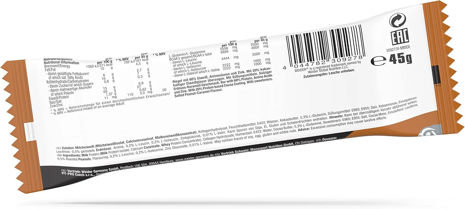 60% Protein Bar (24x45g) - Image 4