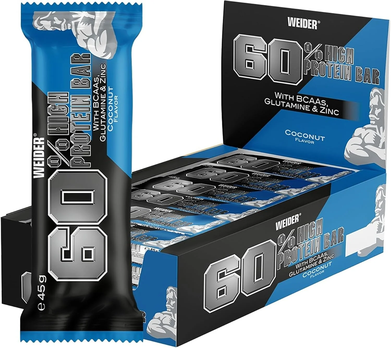 60% Protein Bar (24x45g) - Image 9