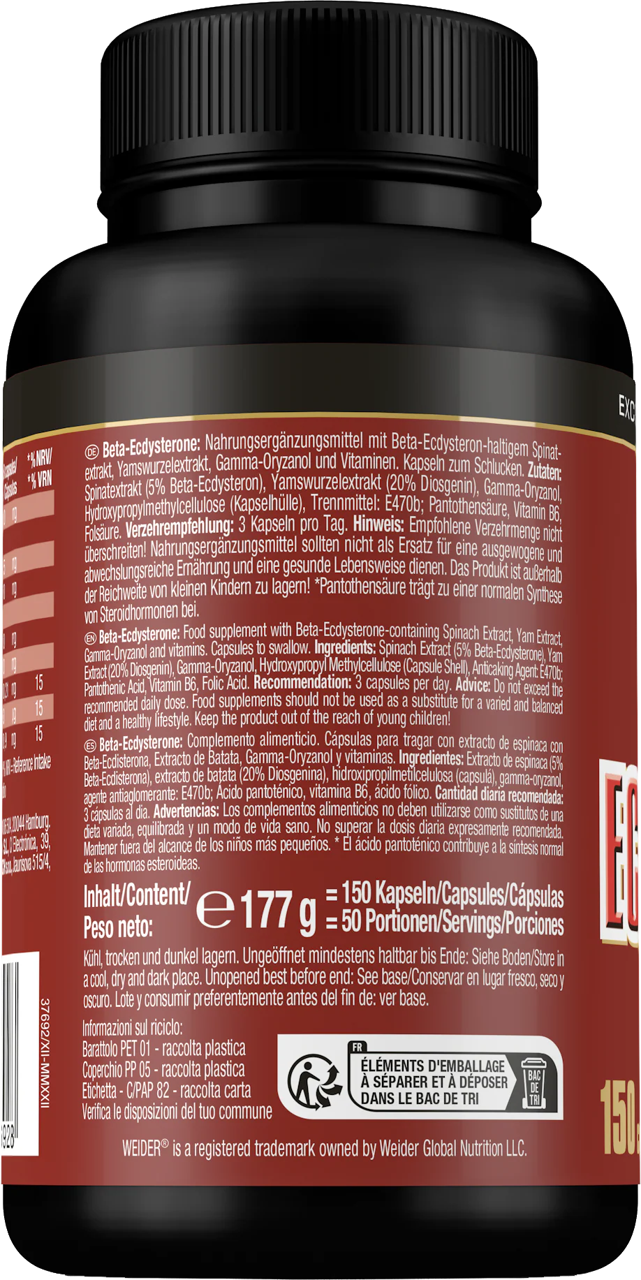 Beta-Ecdysteron (150 Kapseln) - Image 3
