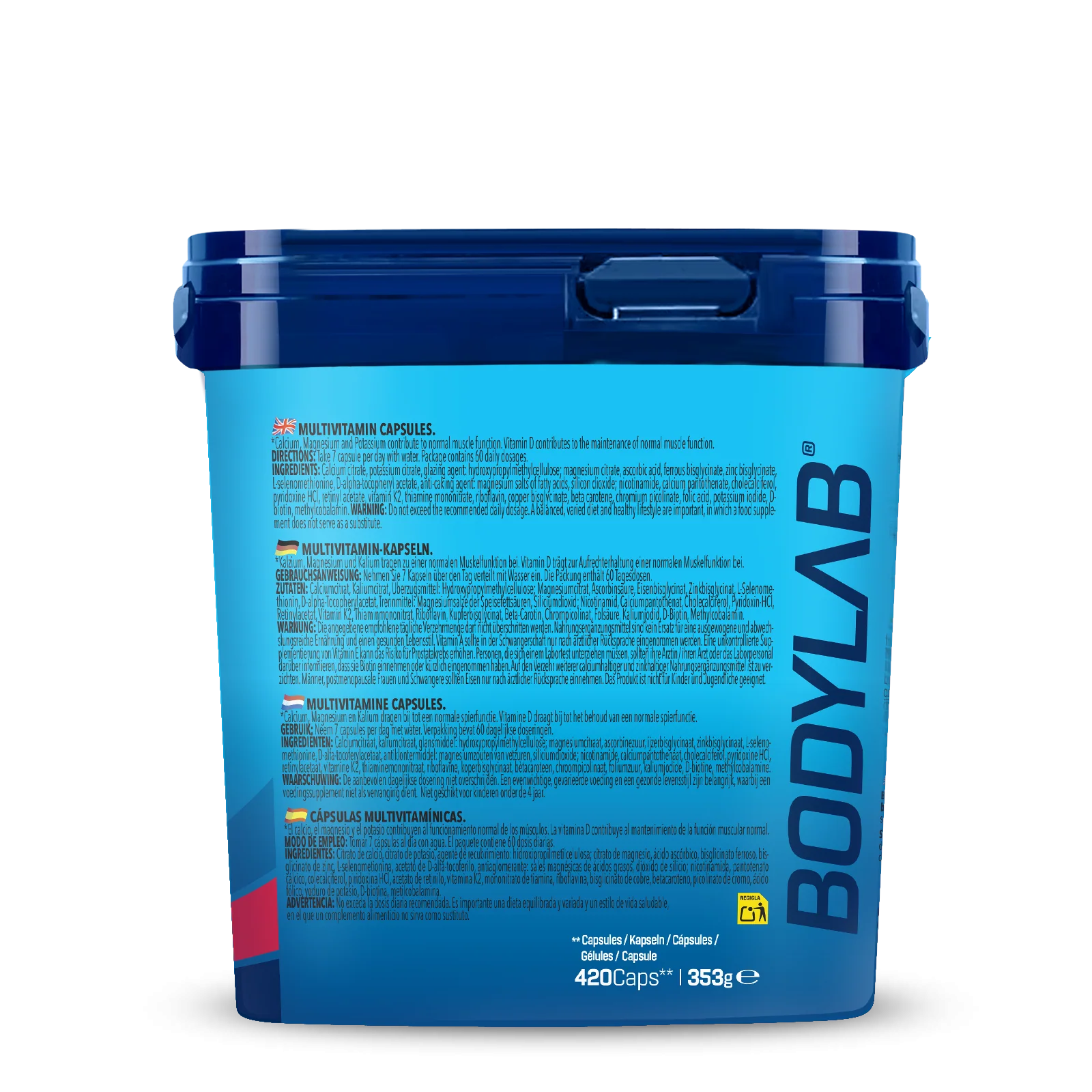 BIG PACK Bodybuilder Stack 2.0 (420 Kapseln) - Image 2