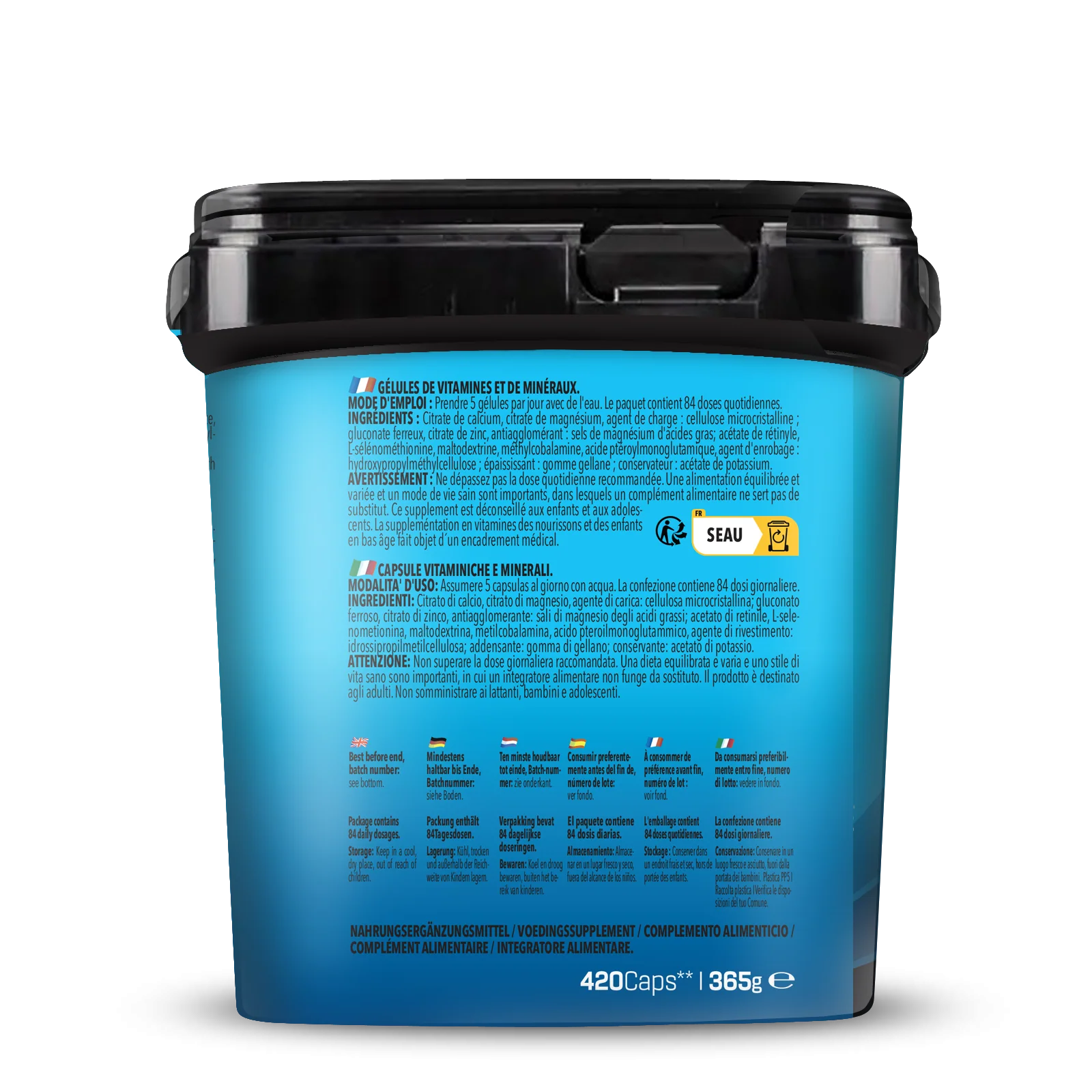BIG PACK Mineral Complex (420 Kapseln) - Image 4