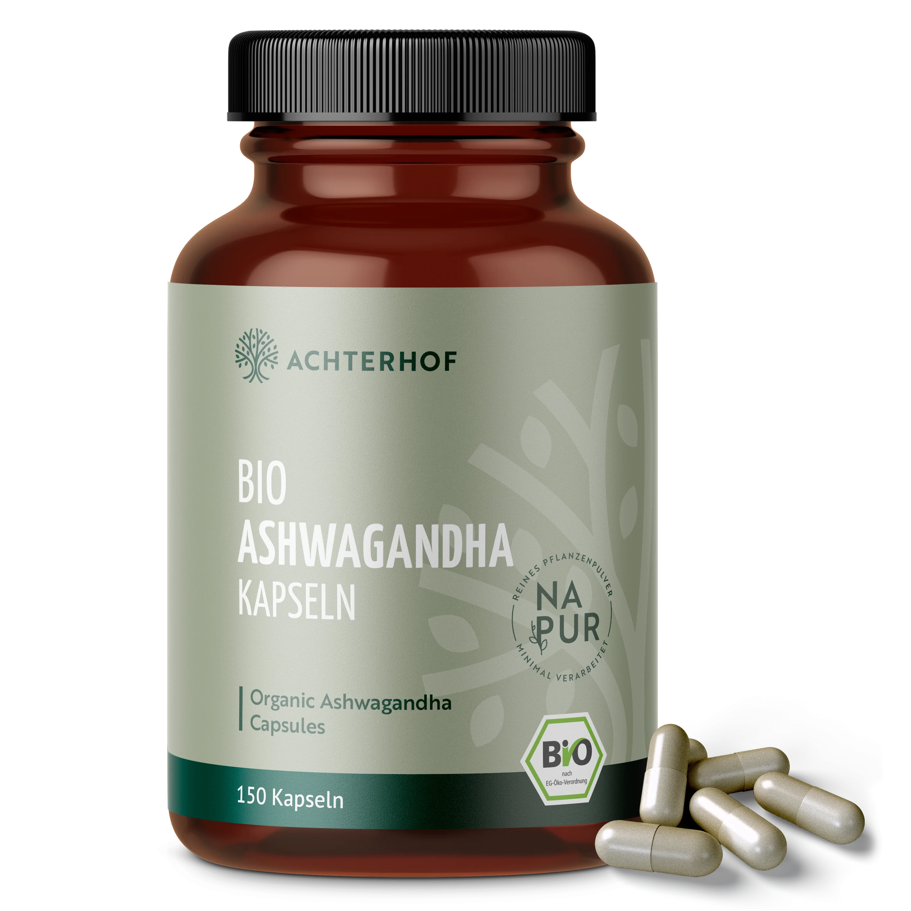Ashwagandha Kapseln Bio (150 Kapseln)