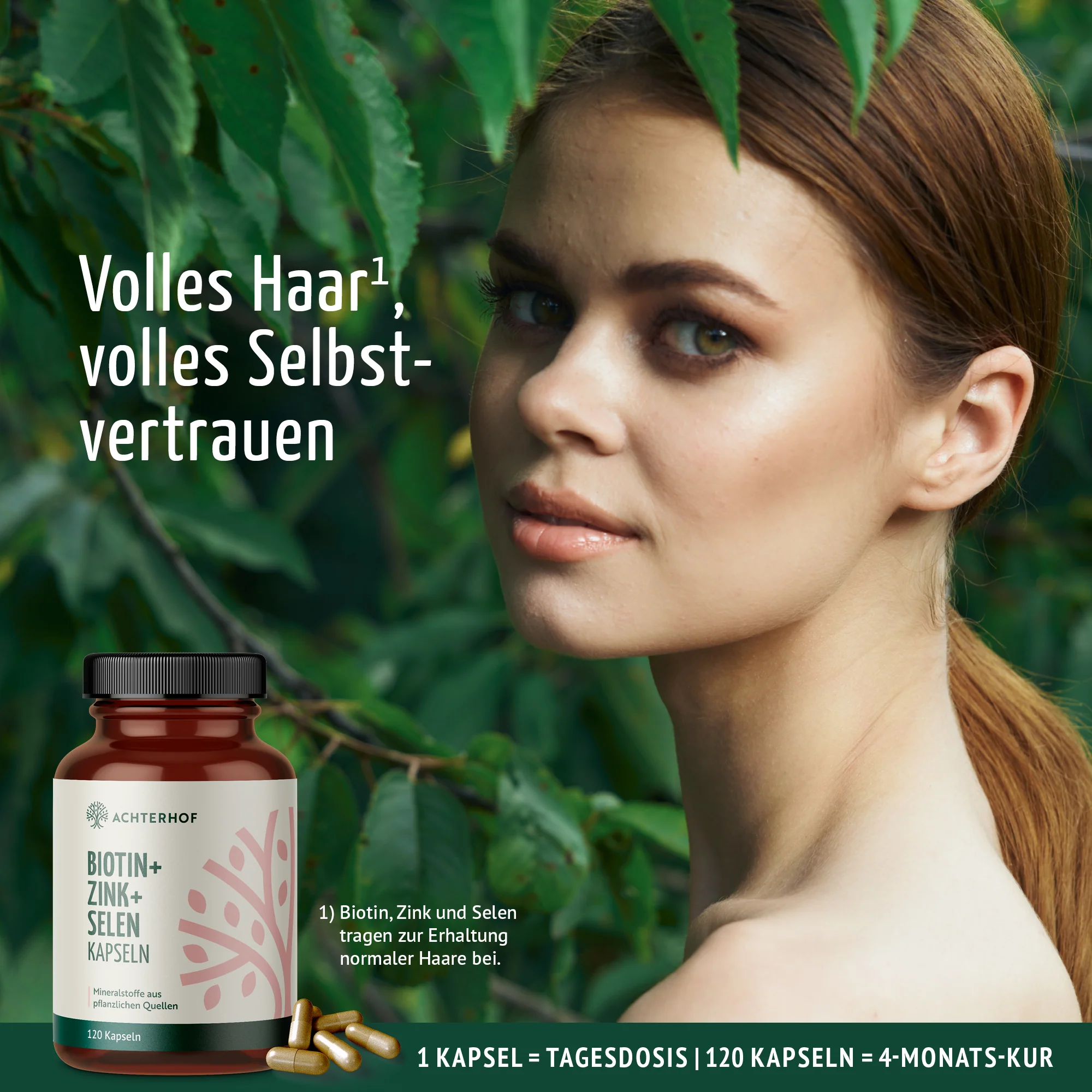 Biotin + Zink + Selen Kapseln (120 Kapseln) - Image 4
