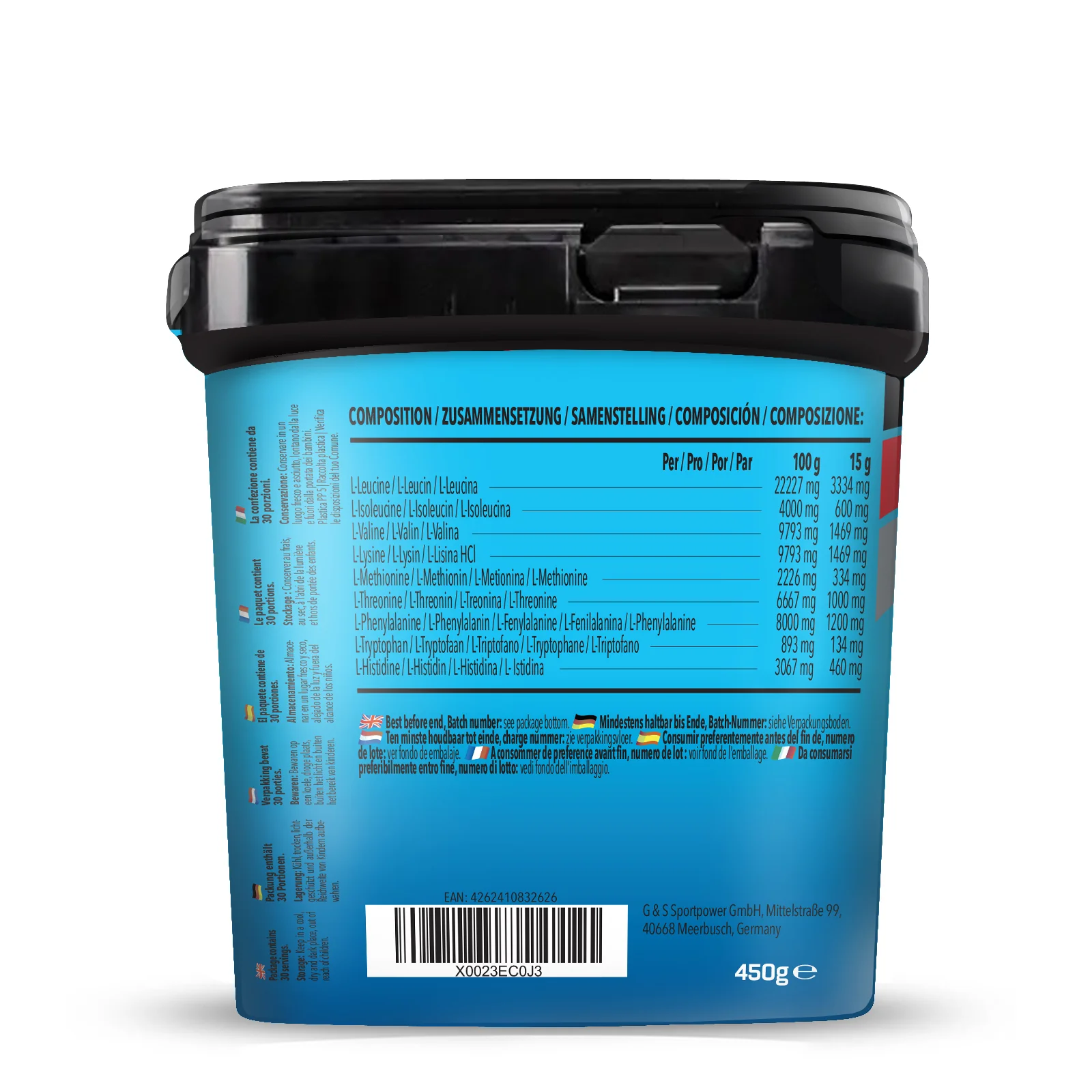 Prime EAA (Essential Amino Acids) (450g) - Image 2