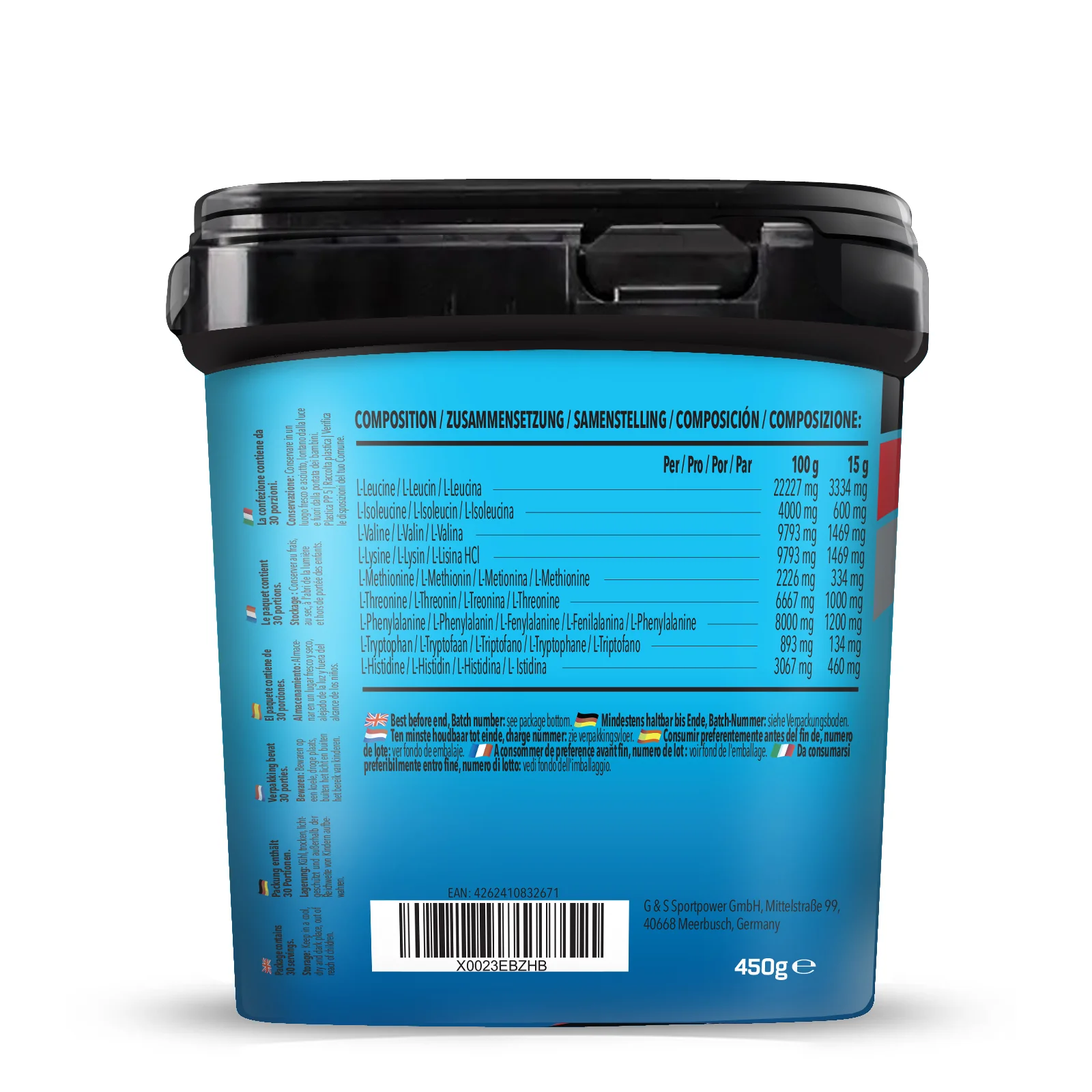 Prime EAA (Essential Amino Acids) (450g) - Image 22