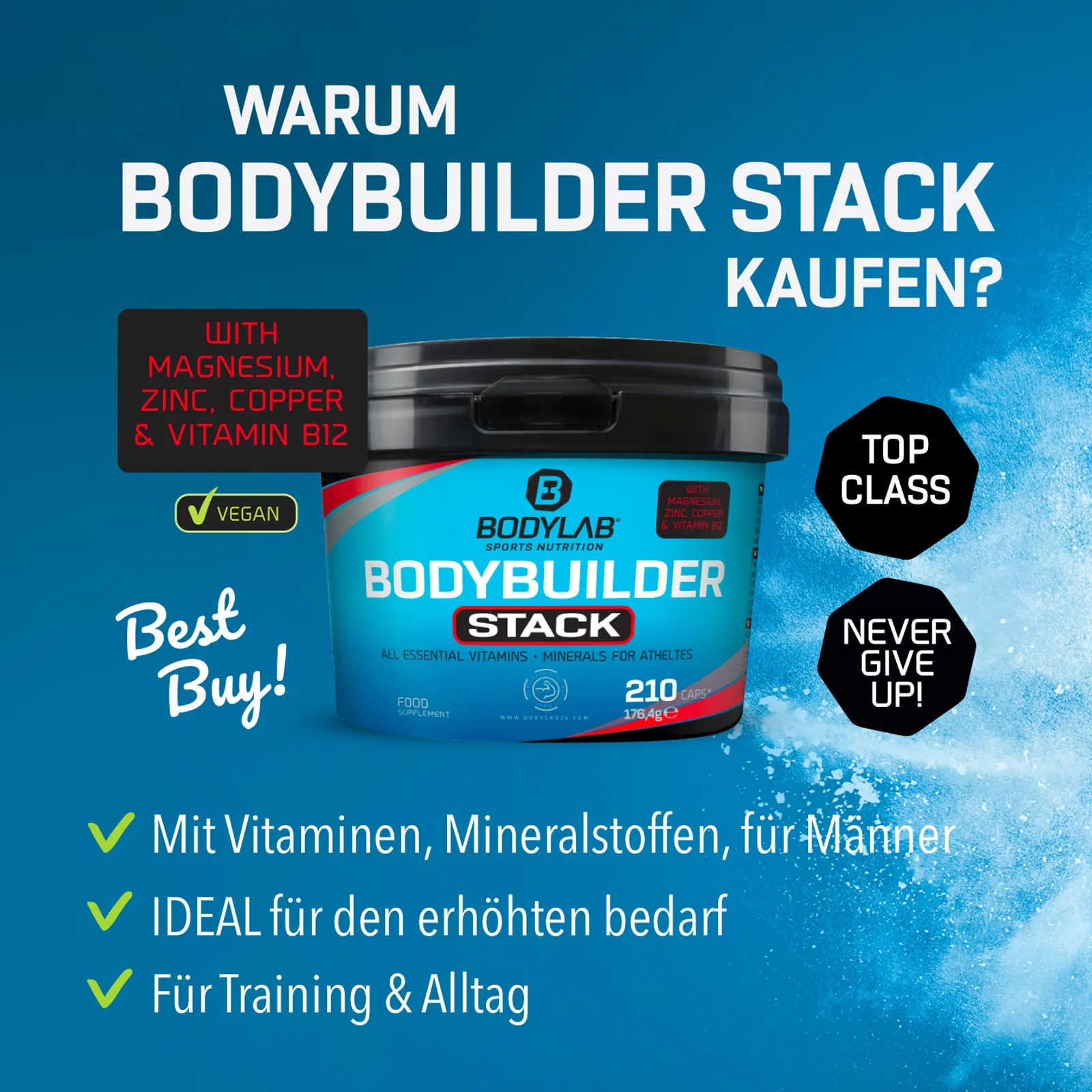 Bodybuilder Stack (210 Kapseln) - Image 5
