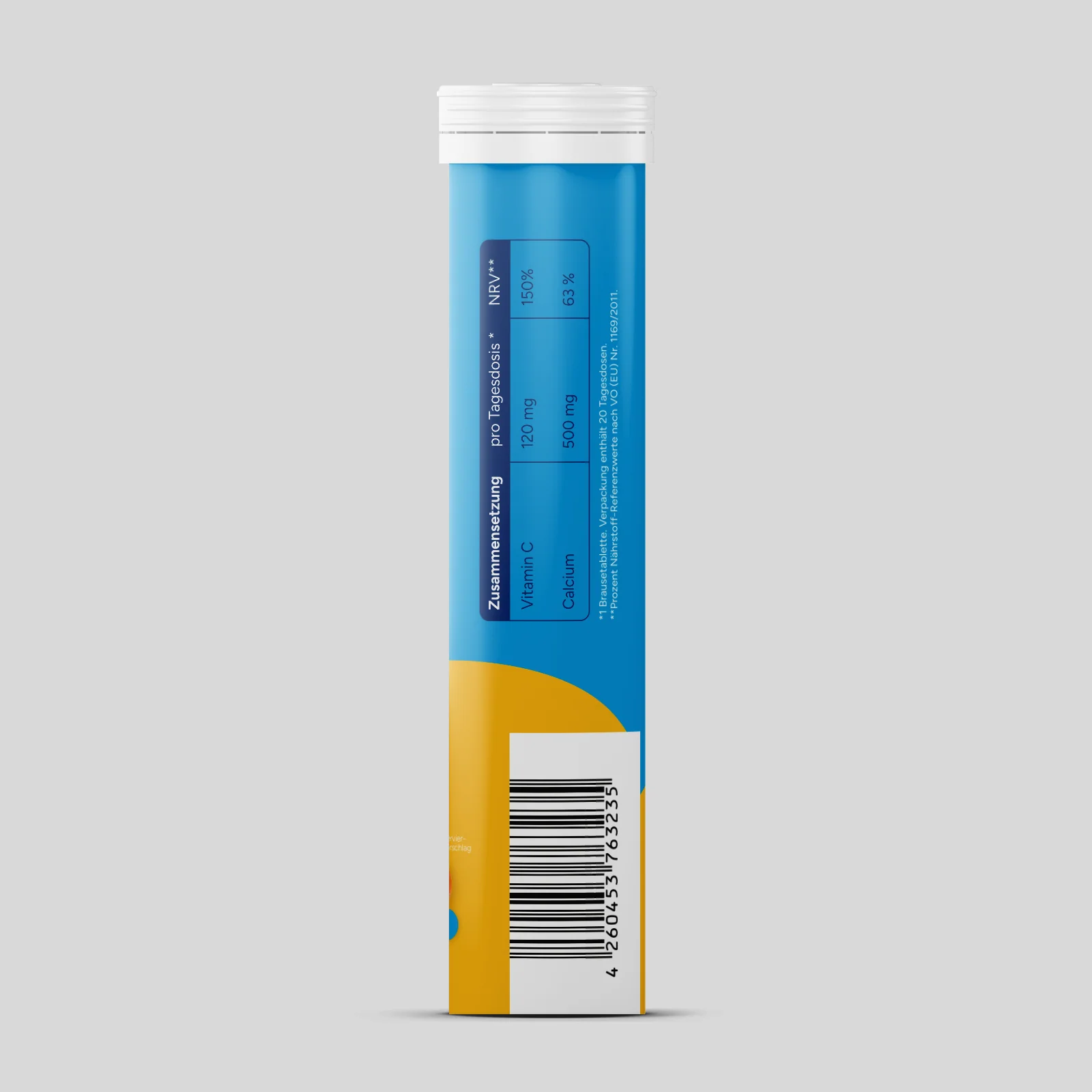 Calcium + Vitamin C - Orange (20 Brausetabletten) - 6er Pack - Image 10
