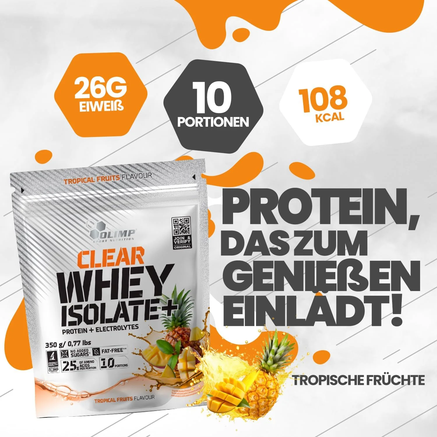 Clear Whey Isolate+ (350g) - Image 7