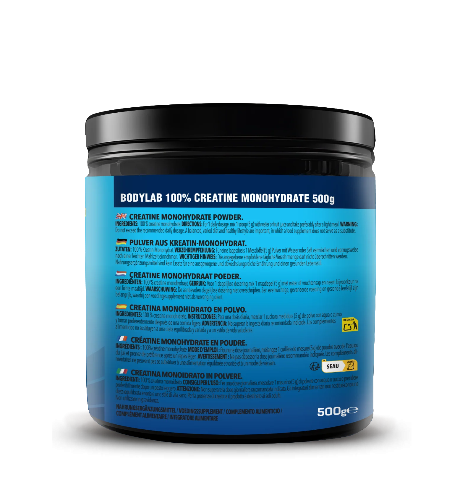 Creatine Monohydrate MESH 600 (500g) - Image 3