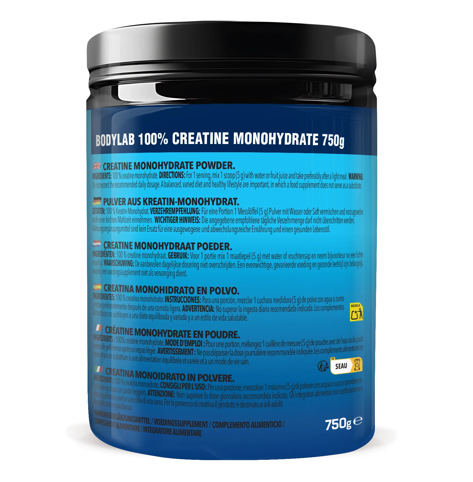 Creatine Monohydrate Powder (750g) - Image 10