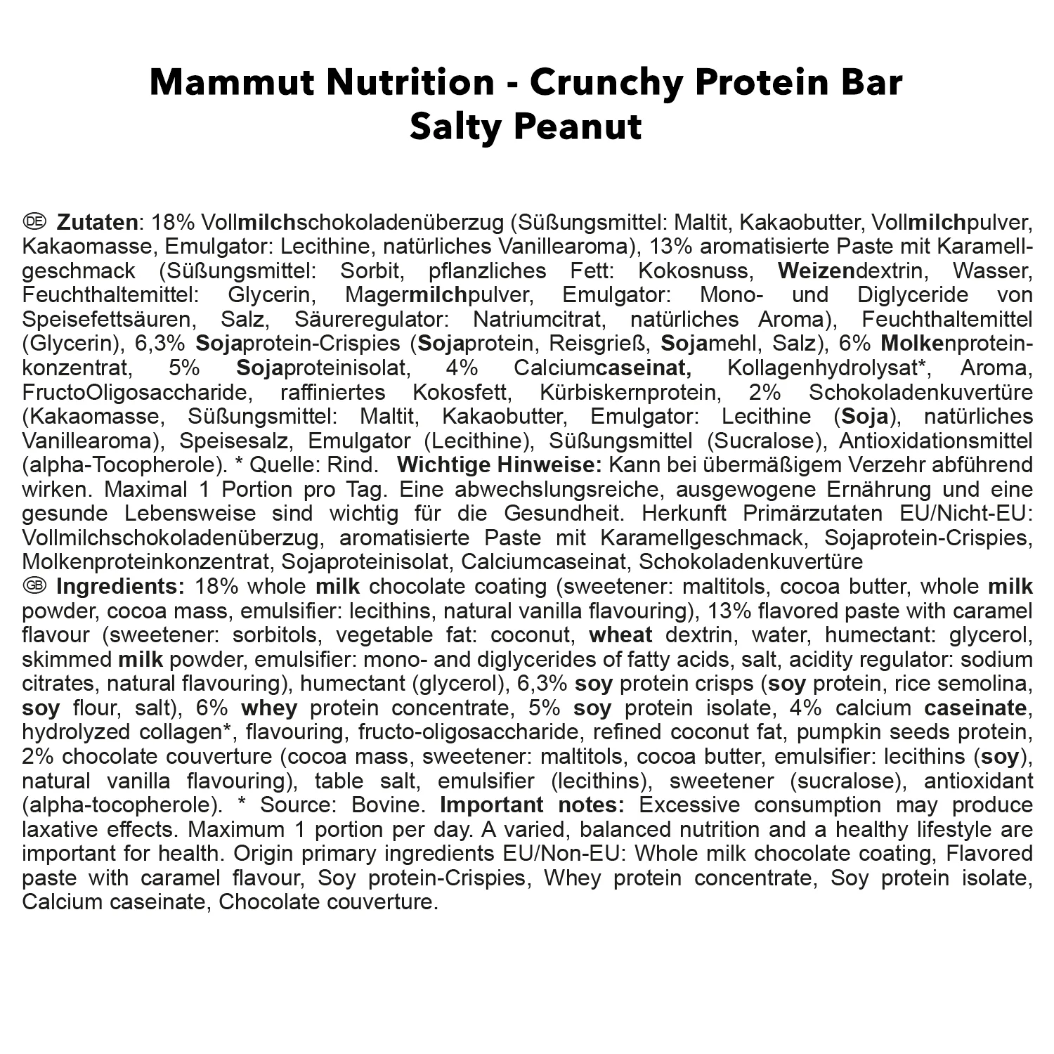 Crunchy Protein Bar (12x45g) - Image 8