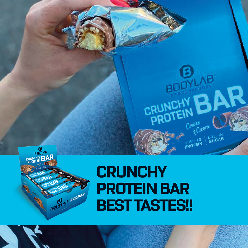 Crunchy Protein Bar (12x64g) - Image 15