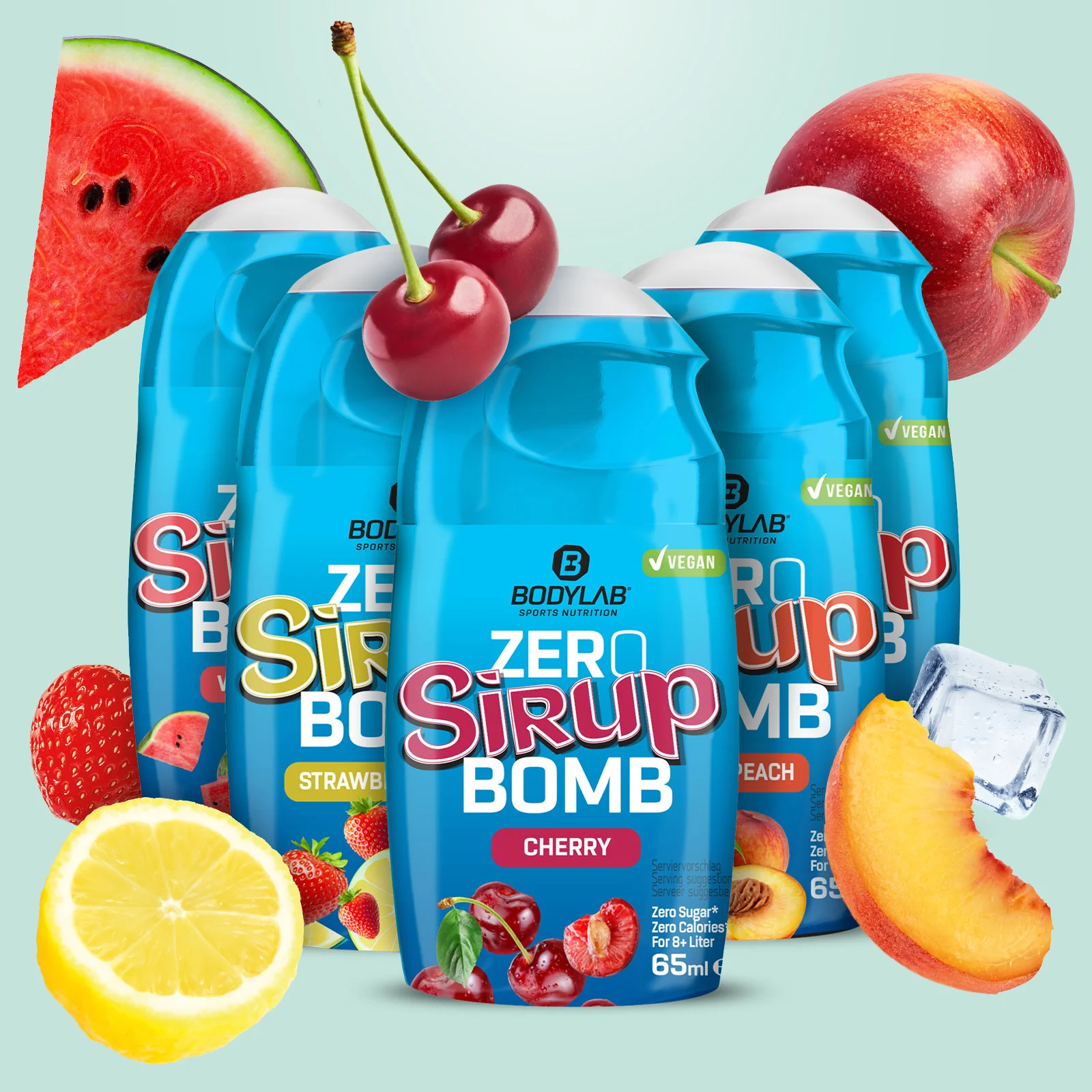 5Für2 Diet-Powerpack mit Gratis Creatine Powder + Zero Sirup Bomb Mix + Omega-3 - Image 12