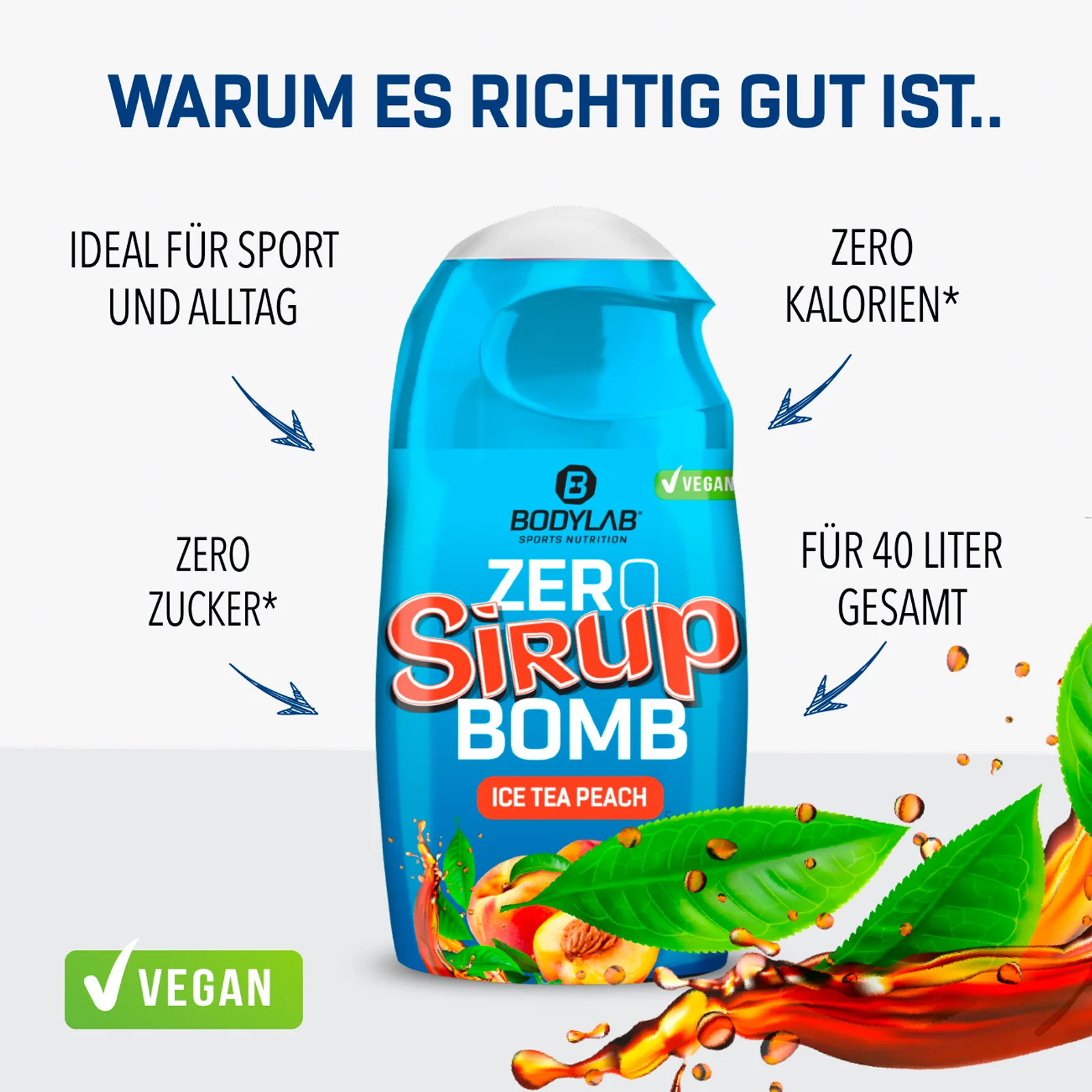 5Für2 Diet-Powerpack mit Gratis Creatine Powder + Zero Sirup Bomb Mix + Omega-3 - Image 8