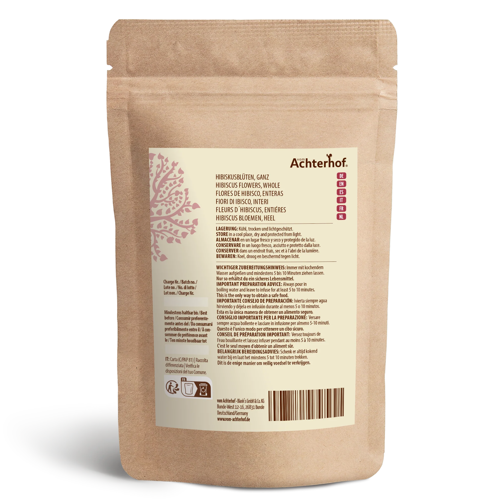 Hibiskusblüten ganz (1000g) - Image 6