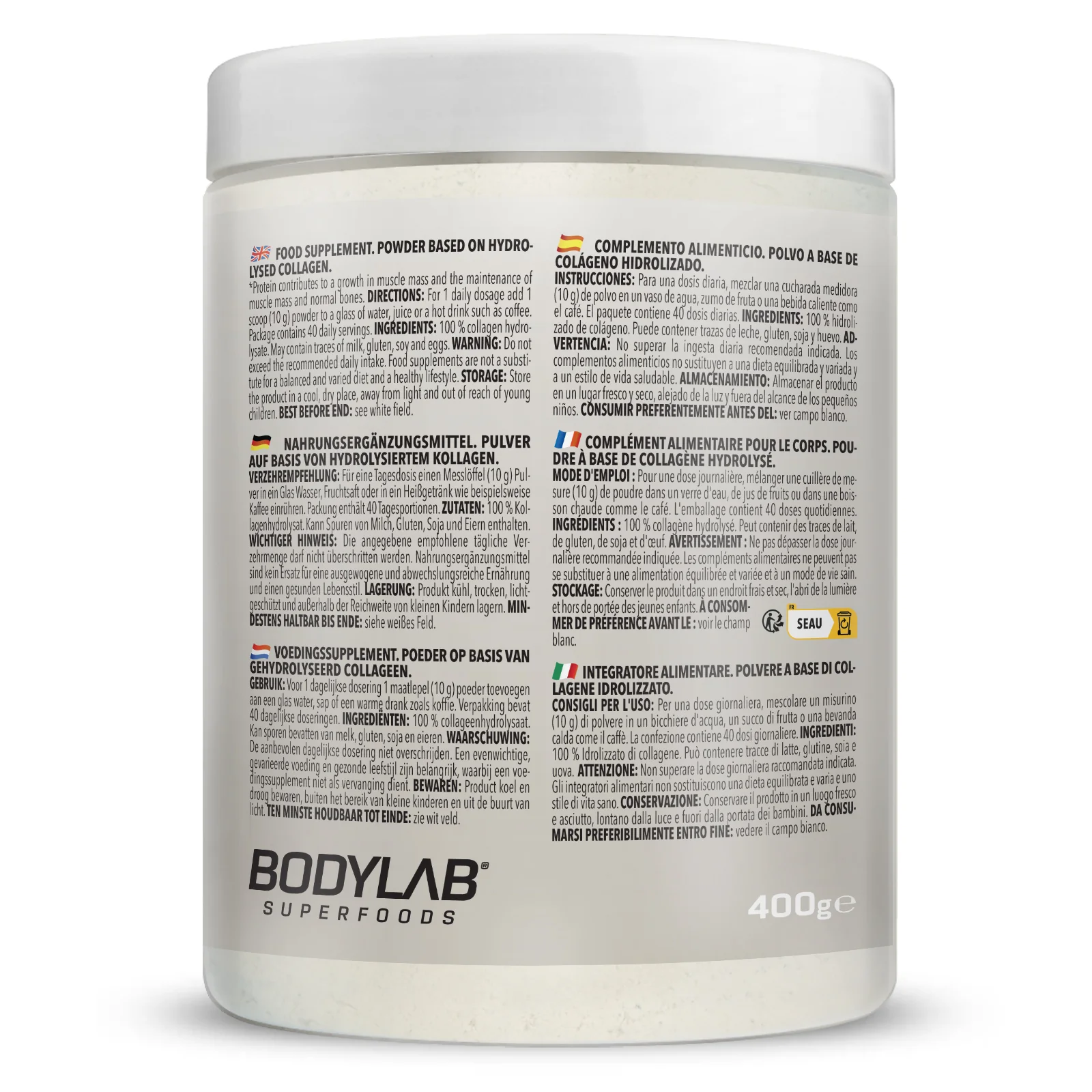 Hydrolised Collagen (400g) - Image 9