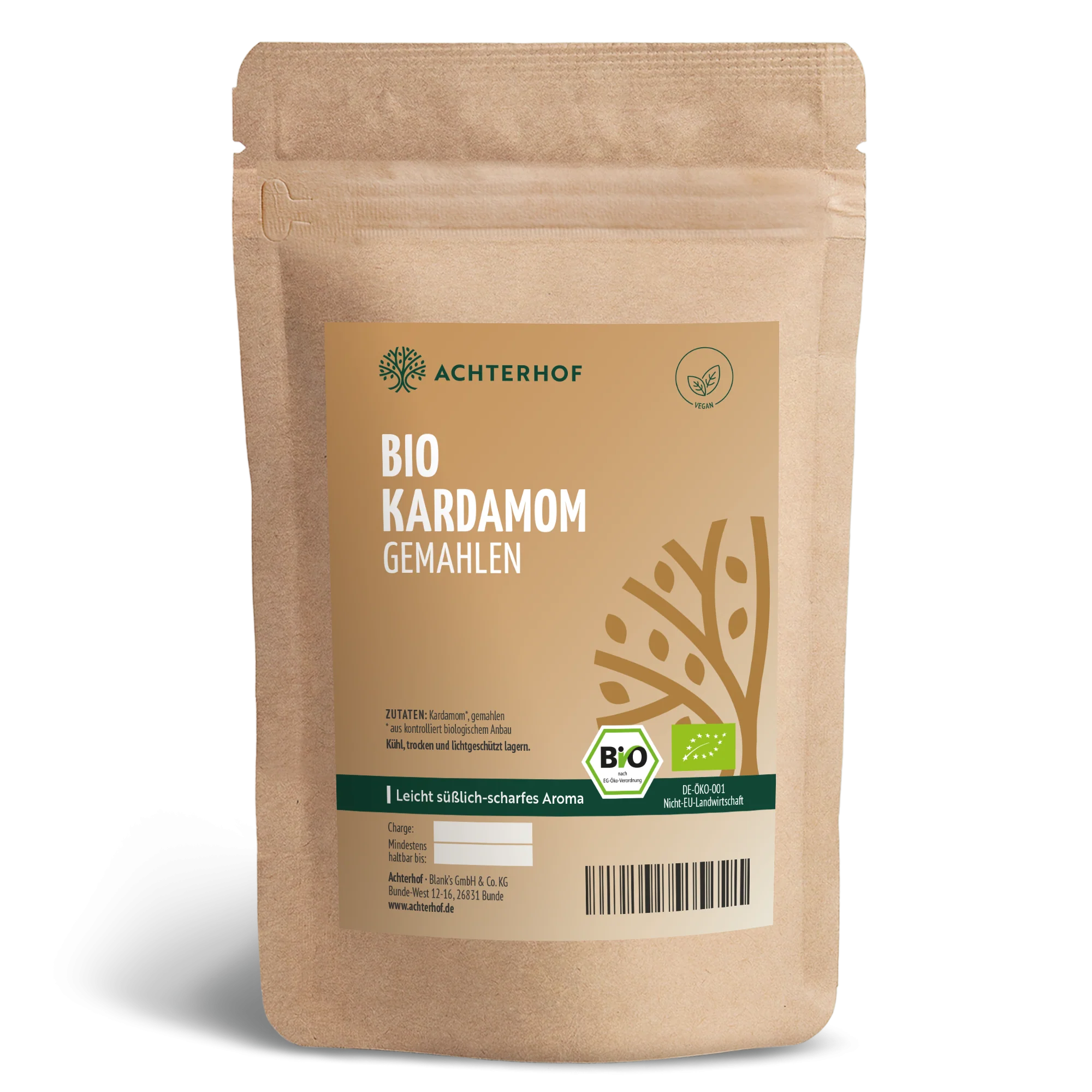 Kardamom gemahlen Bio (100g)