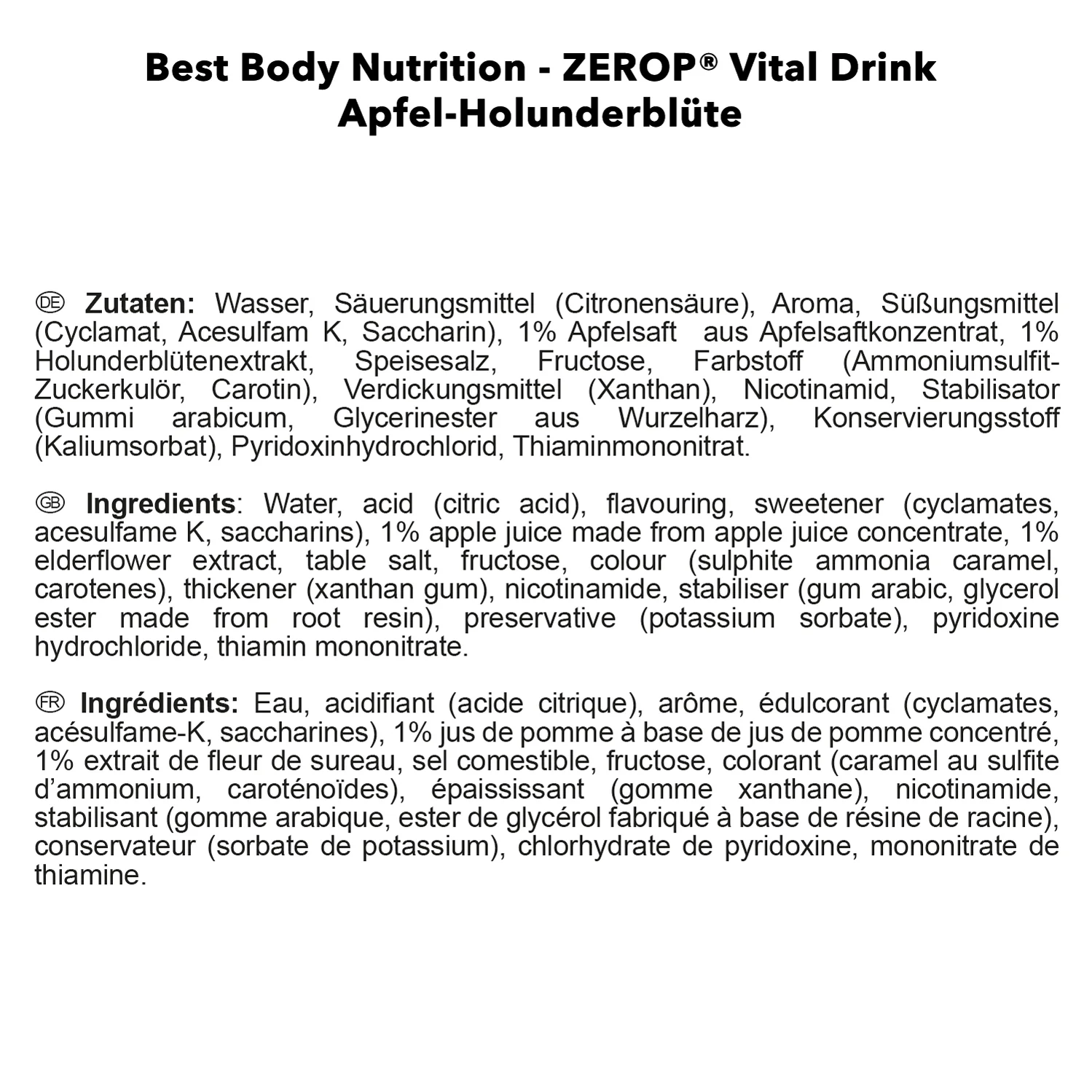Vital Drink Zerop (1000ml) - Image 53