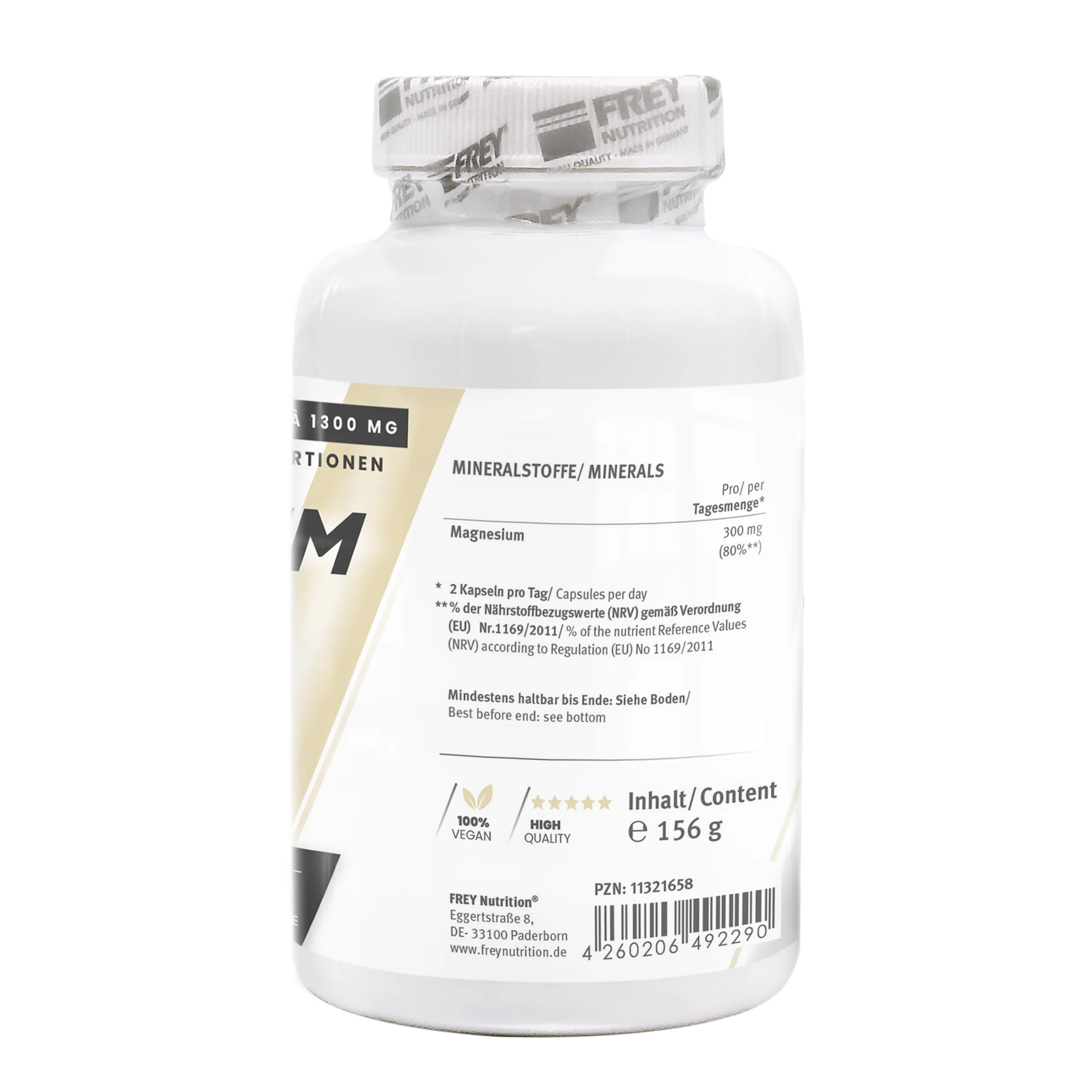 Magnesium Citrat (120 Kapseln) - Image 3