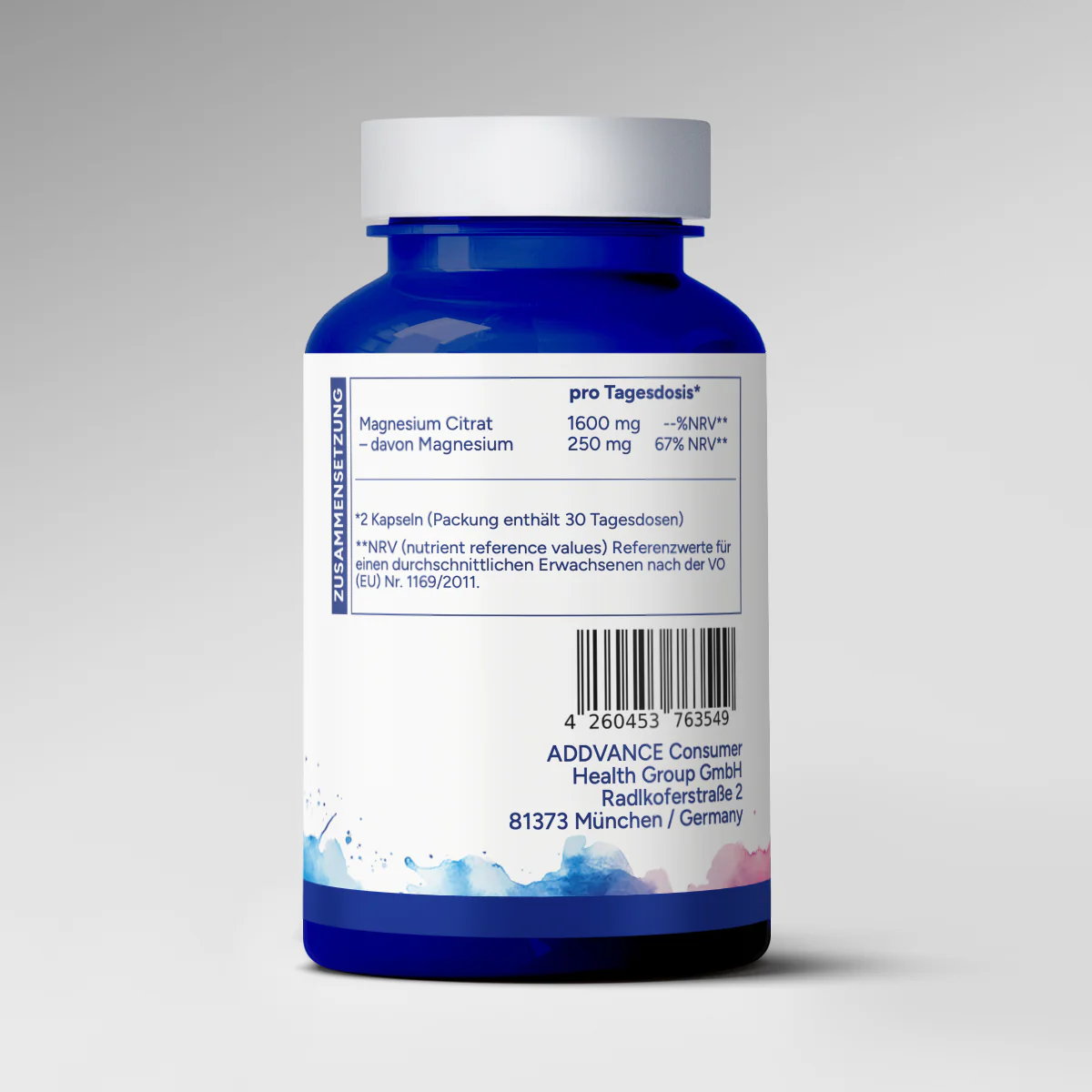 Magnesium Citrat (60 Kapseln) - Image 8