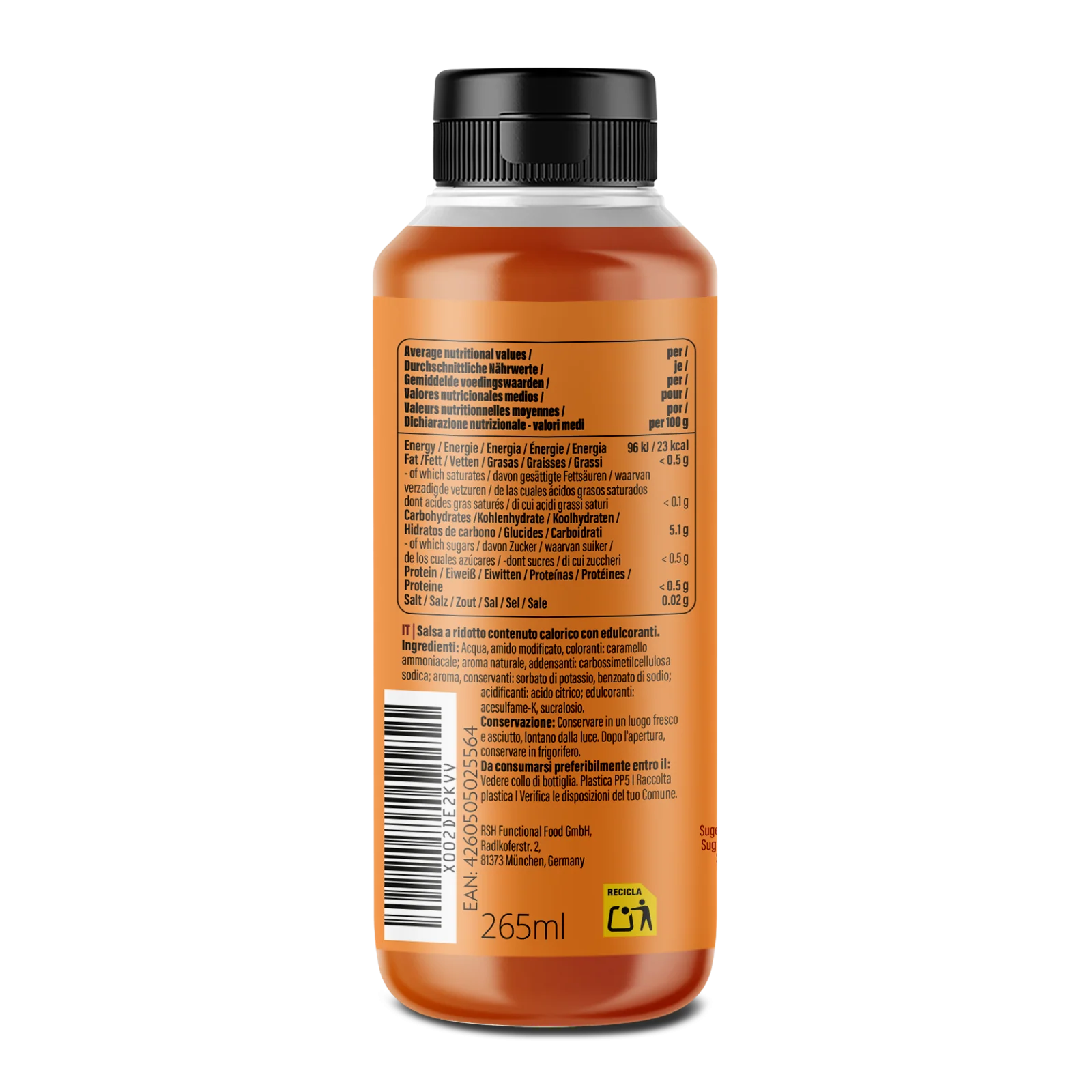 Mamma Mia Zero Saucen (265ml) - Image 48