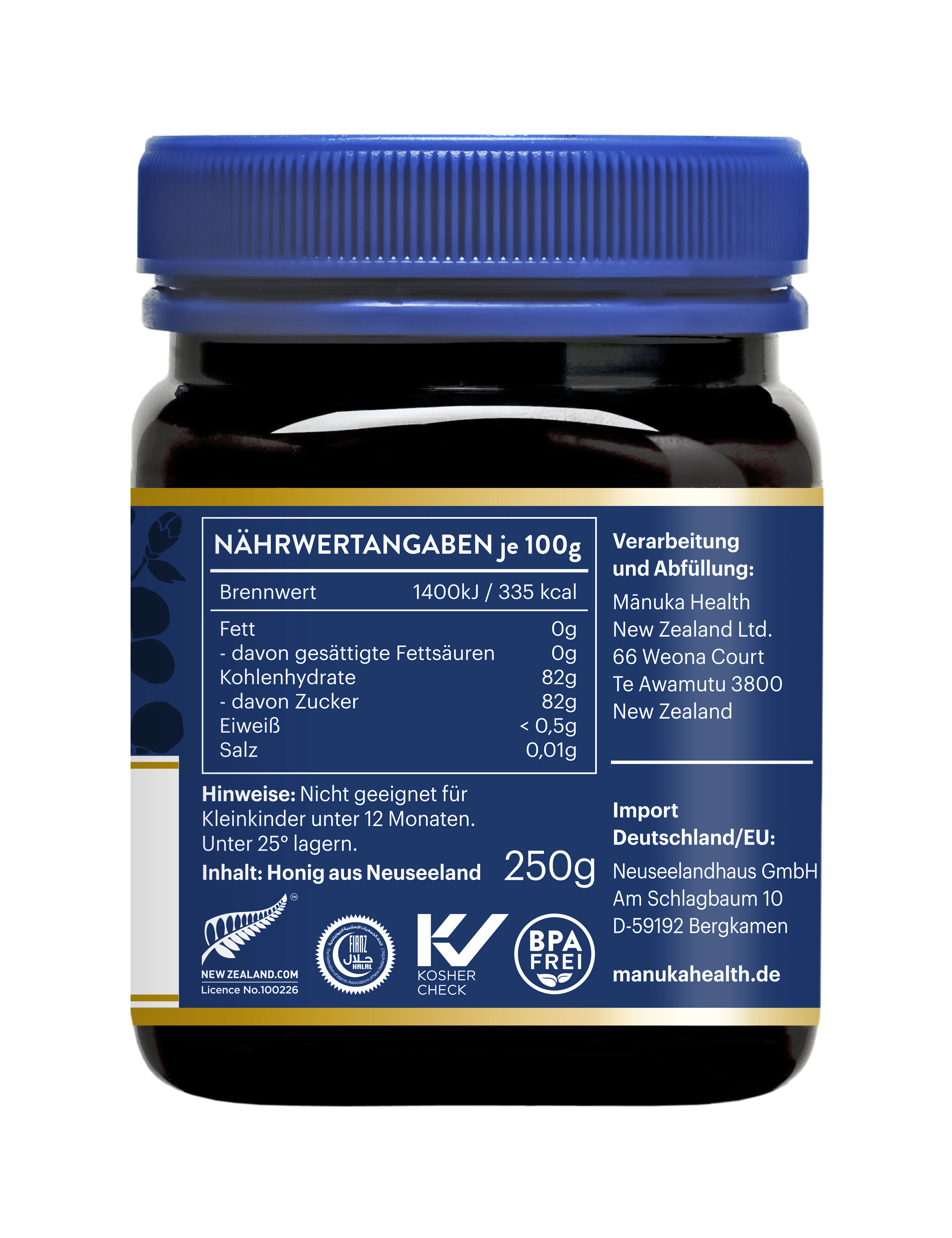 Manuka Honig MGO 550+ (250g) - Image 2