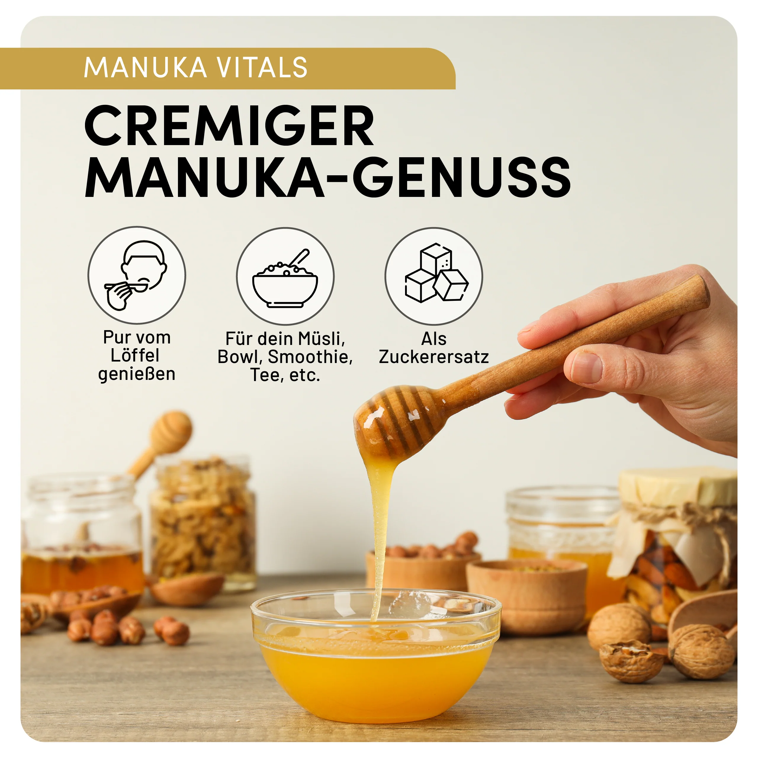 Manuka Vital Honig MGO 800+ (250g) - Image 6