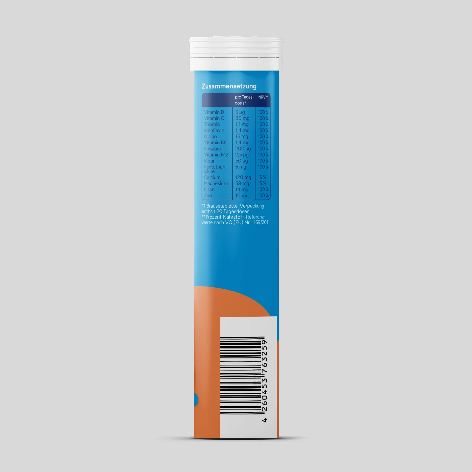 Multivitamin + Mineral - Pfirsich (20 Brausetabletten) - Image 9