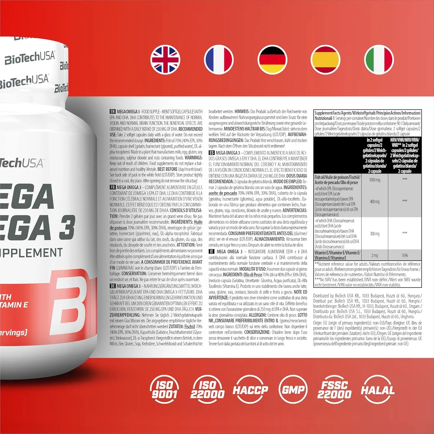 Mega Omega 3 (90 Kapseln) - Image 6