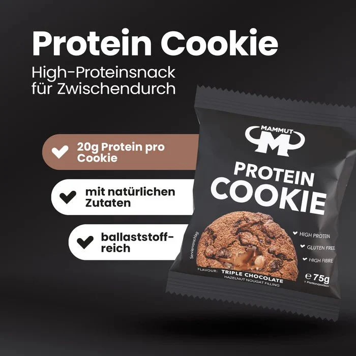 Protein Cookie Triple Chocolate (10x75g) - Image 3