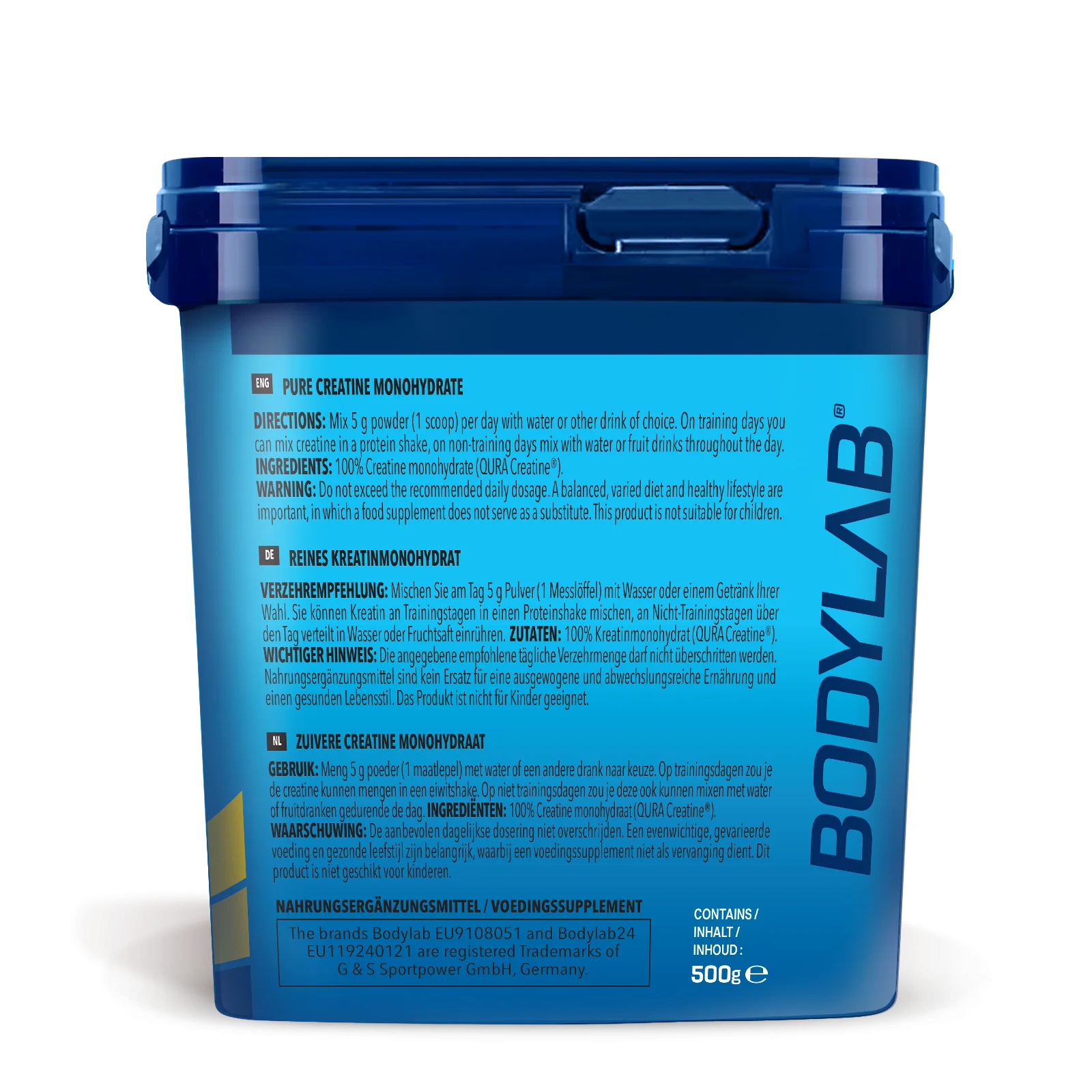 QURA Creatine™ Monohydrate (500g) - Image 3