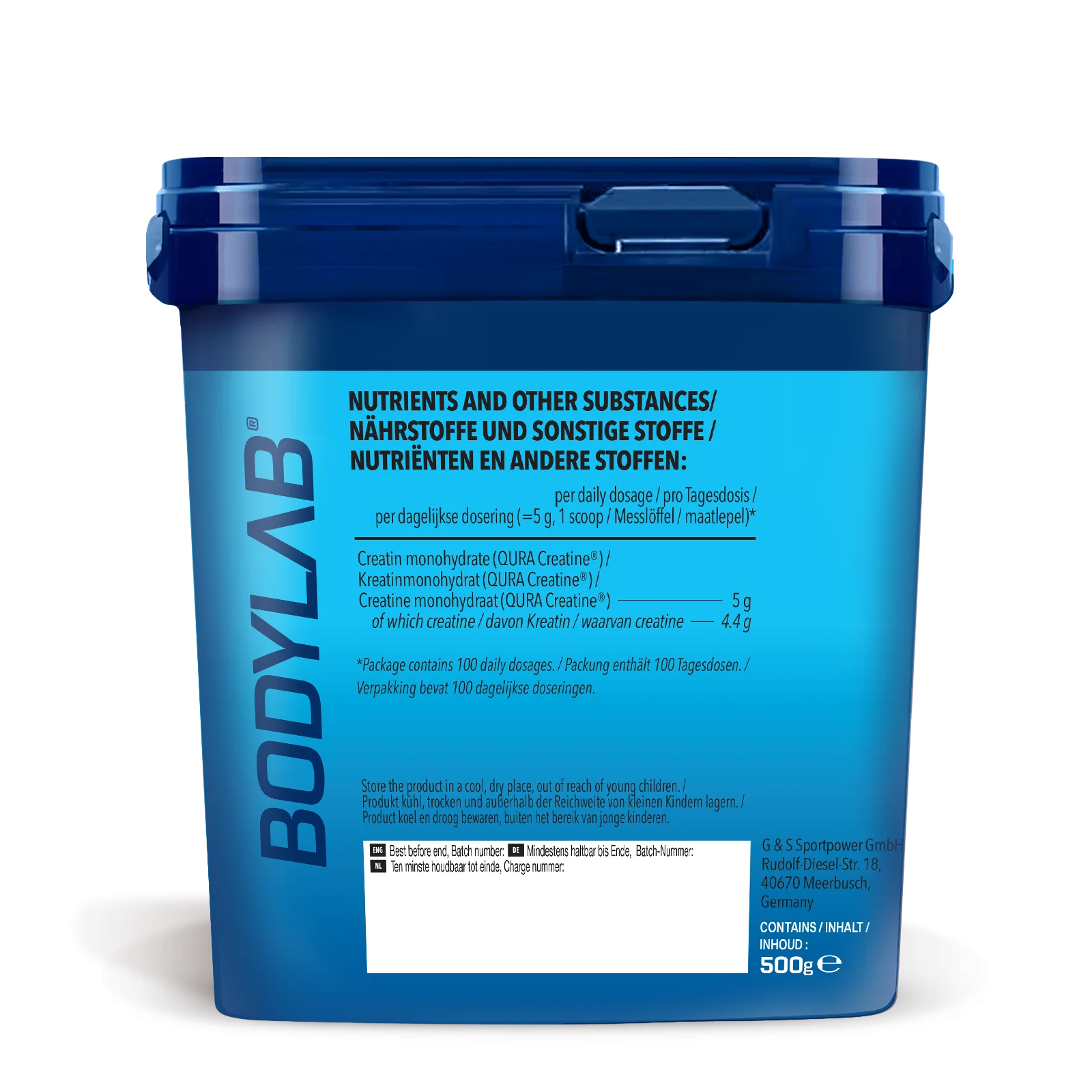 QURA Creatine™ Monohydrate (500g) - Image 4