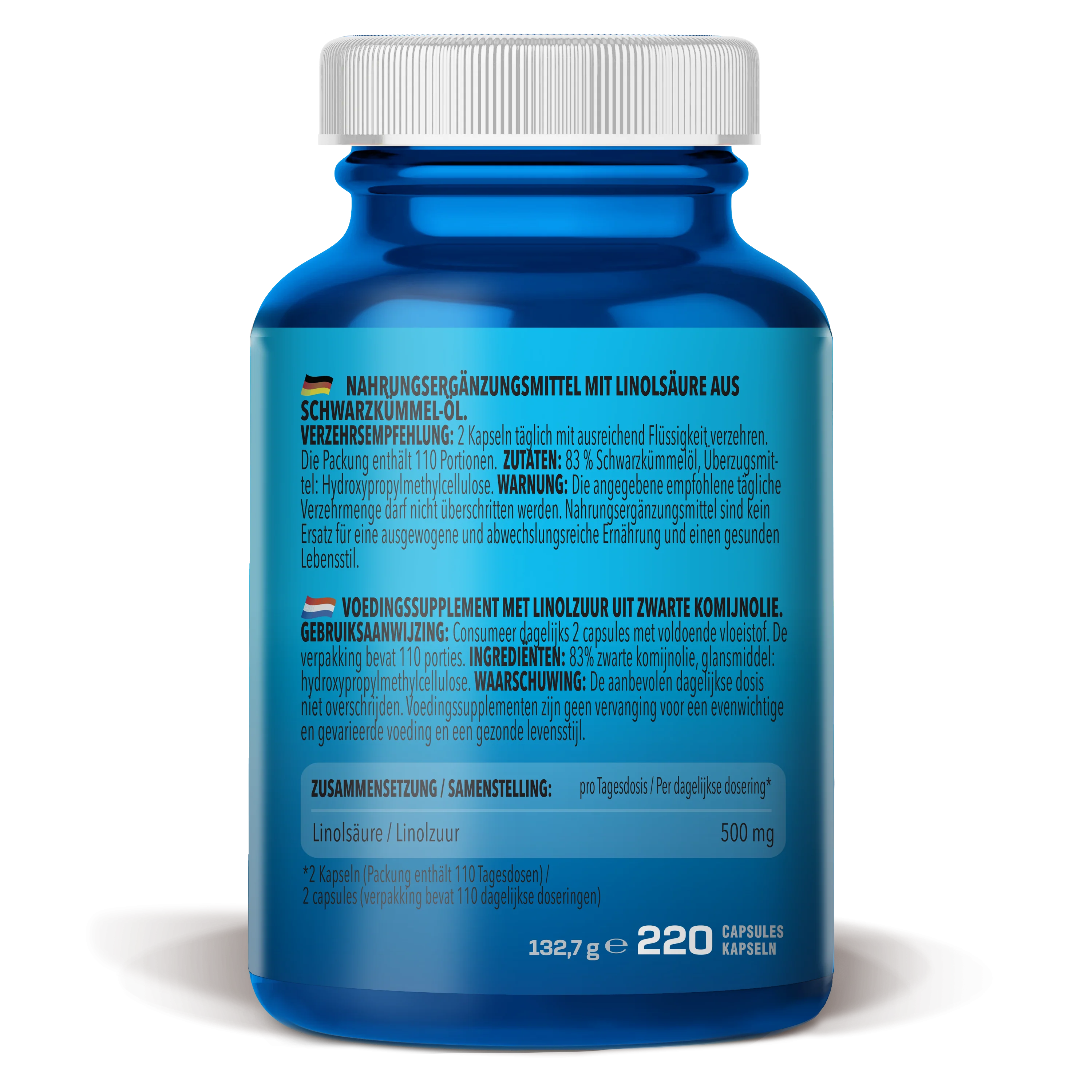 Schwarzkümmel Öl / Black Cumin Oil (220 Kapseln) - Image 4