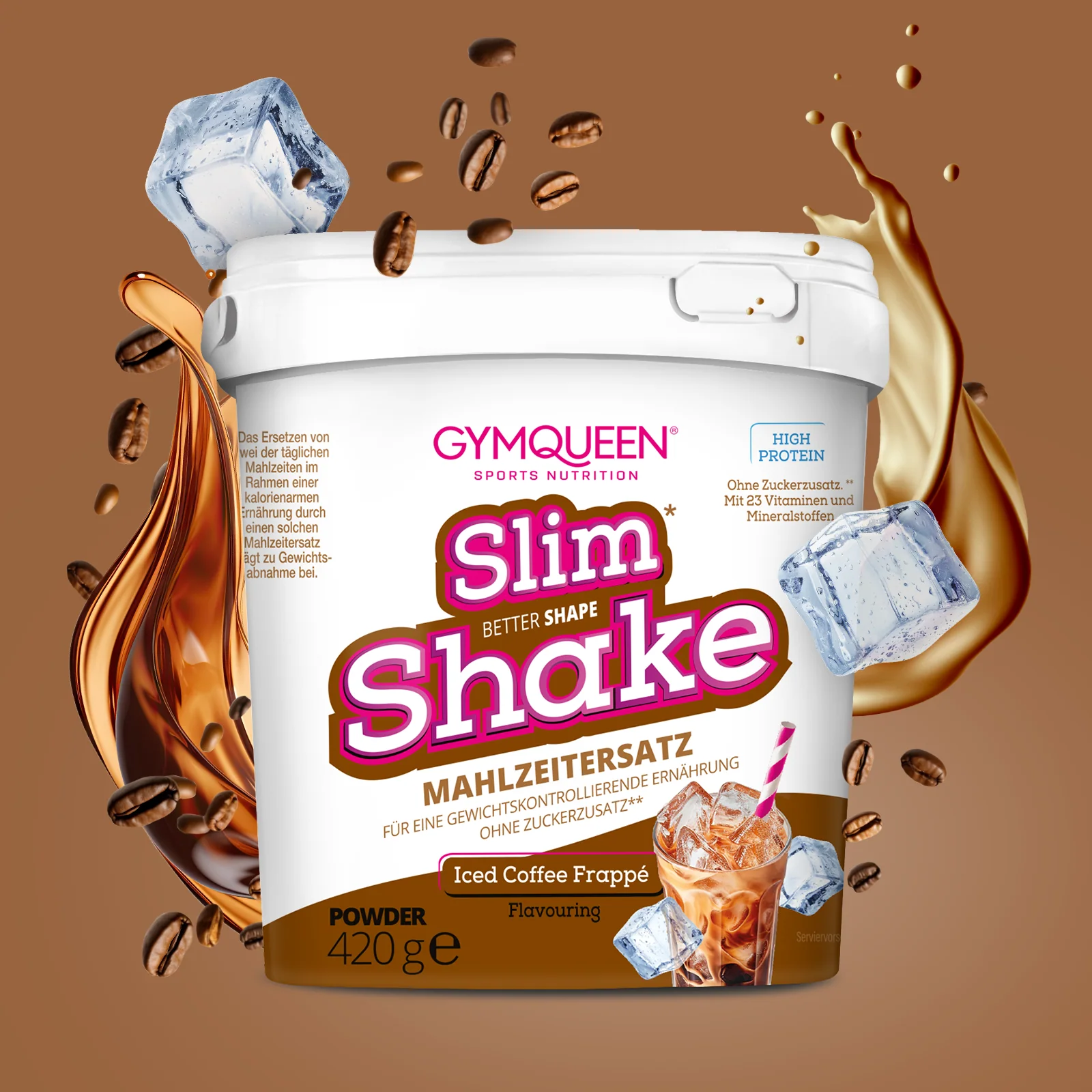 Slim Shake Mahlzeitersatz-Shake (420g) - Image 13