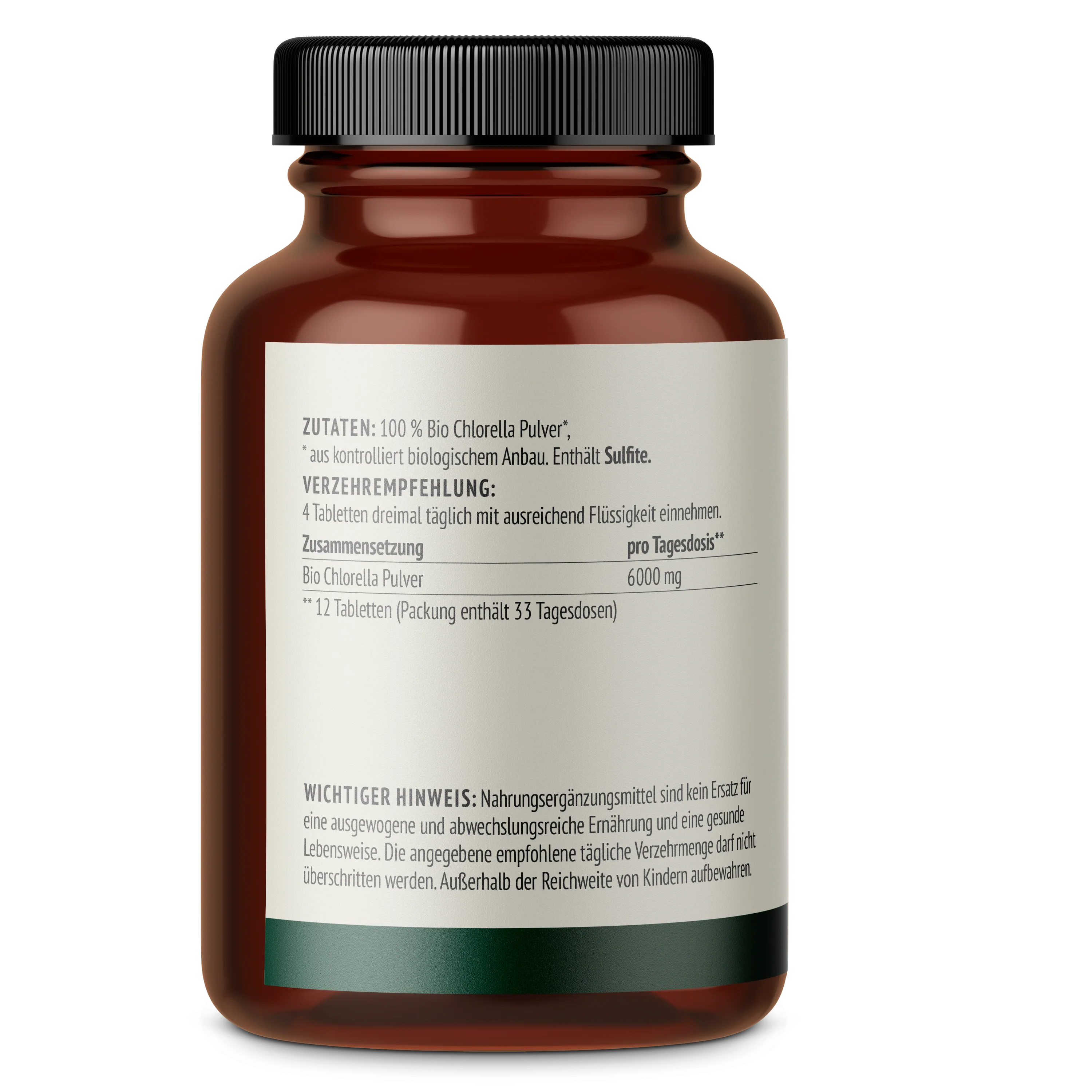Chlorella & Spirulina Tabletten Bio (400 Tabletten) - Image 4