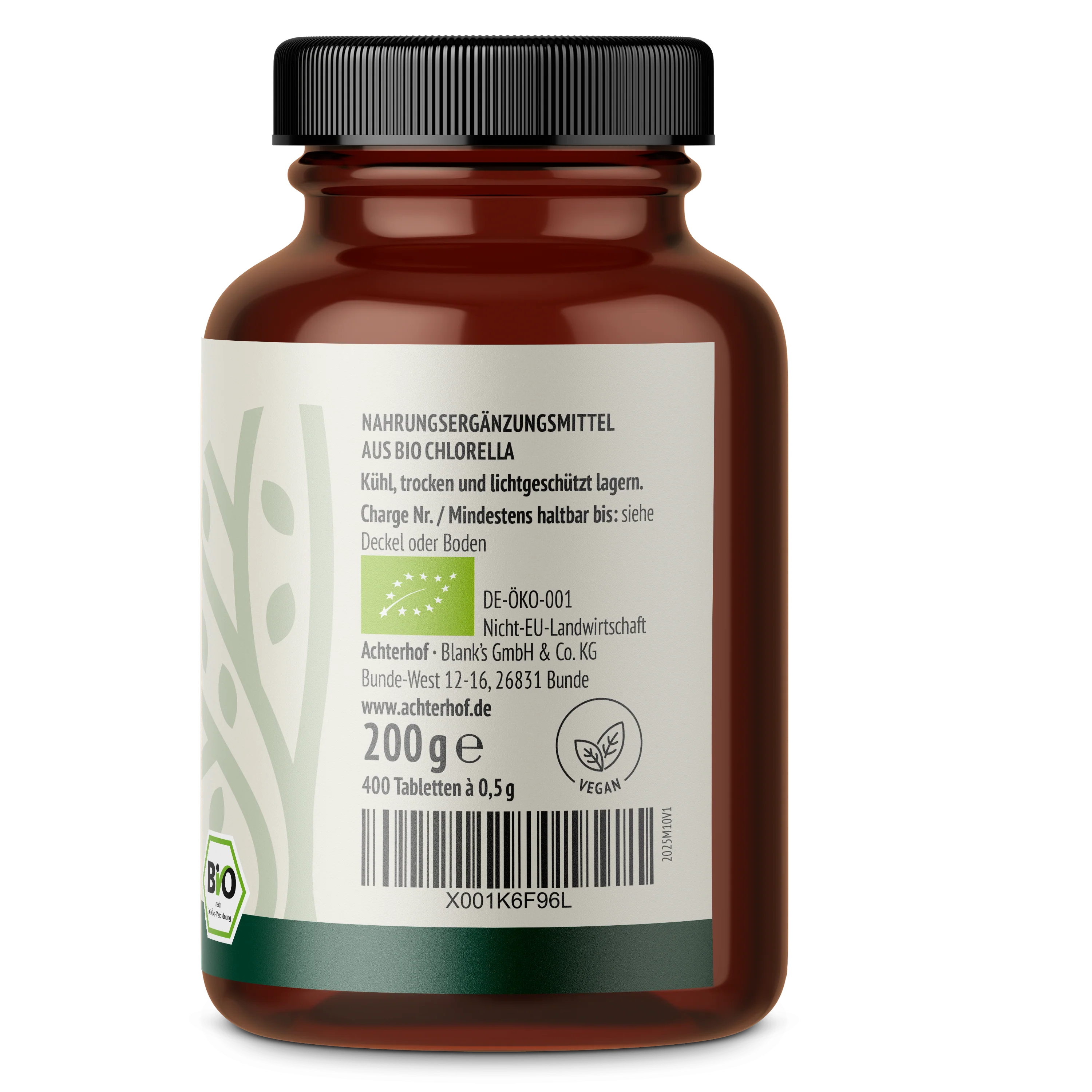 Chlorella & Spirulina Tabletten Bio (400 Tabletten) - Image 5