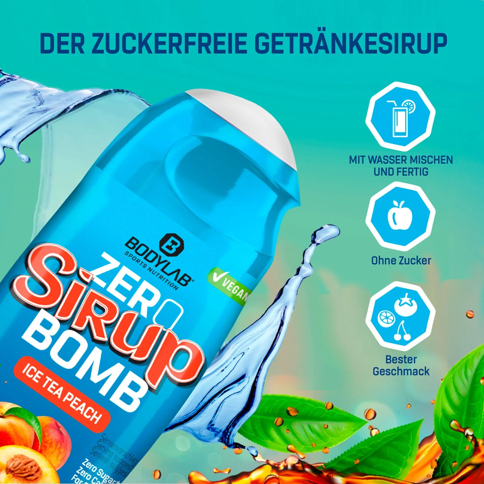 SECRET FLASHDEAL 4für1: Whey + GRATIS Creatine + Zero Sirup und Whey Probe - Image 8