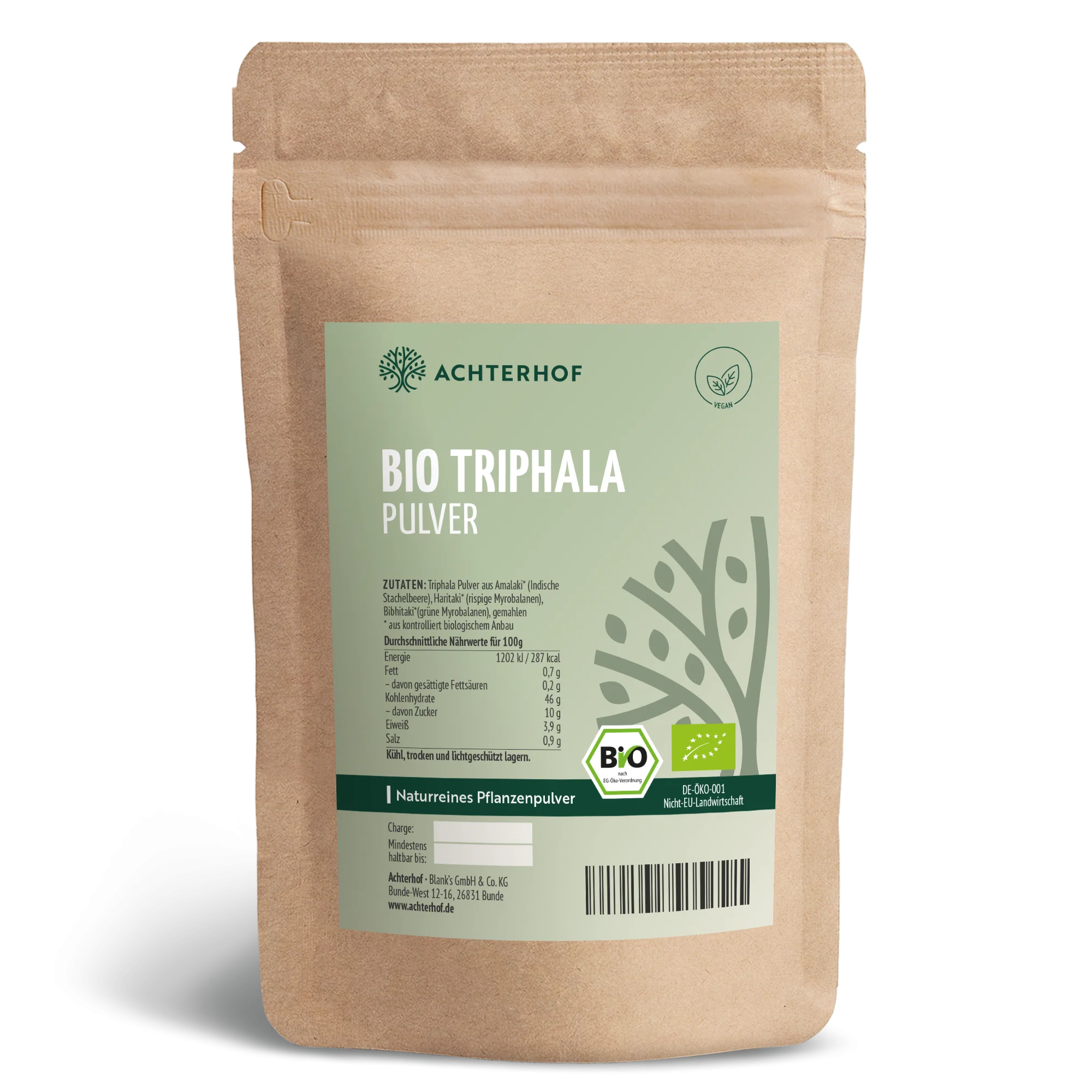 Triphala Pulver Bio (250g)