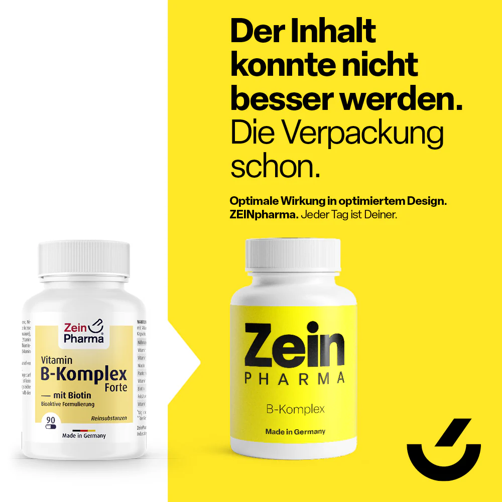 Vitamin B Komplex + Biotin Forte (90 Kapseln) - Image 3