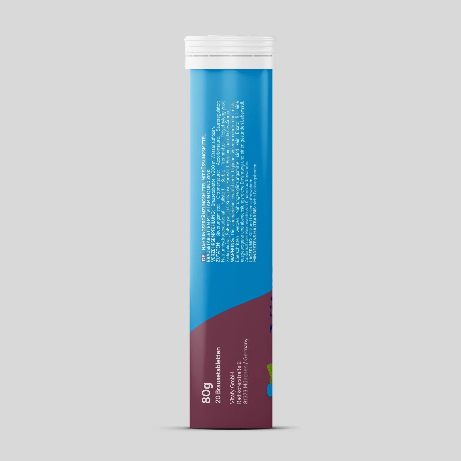 Vitamin C + Zink - Cassis (20 Brausetabletten) - Image 8